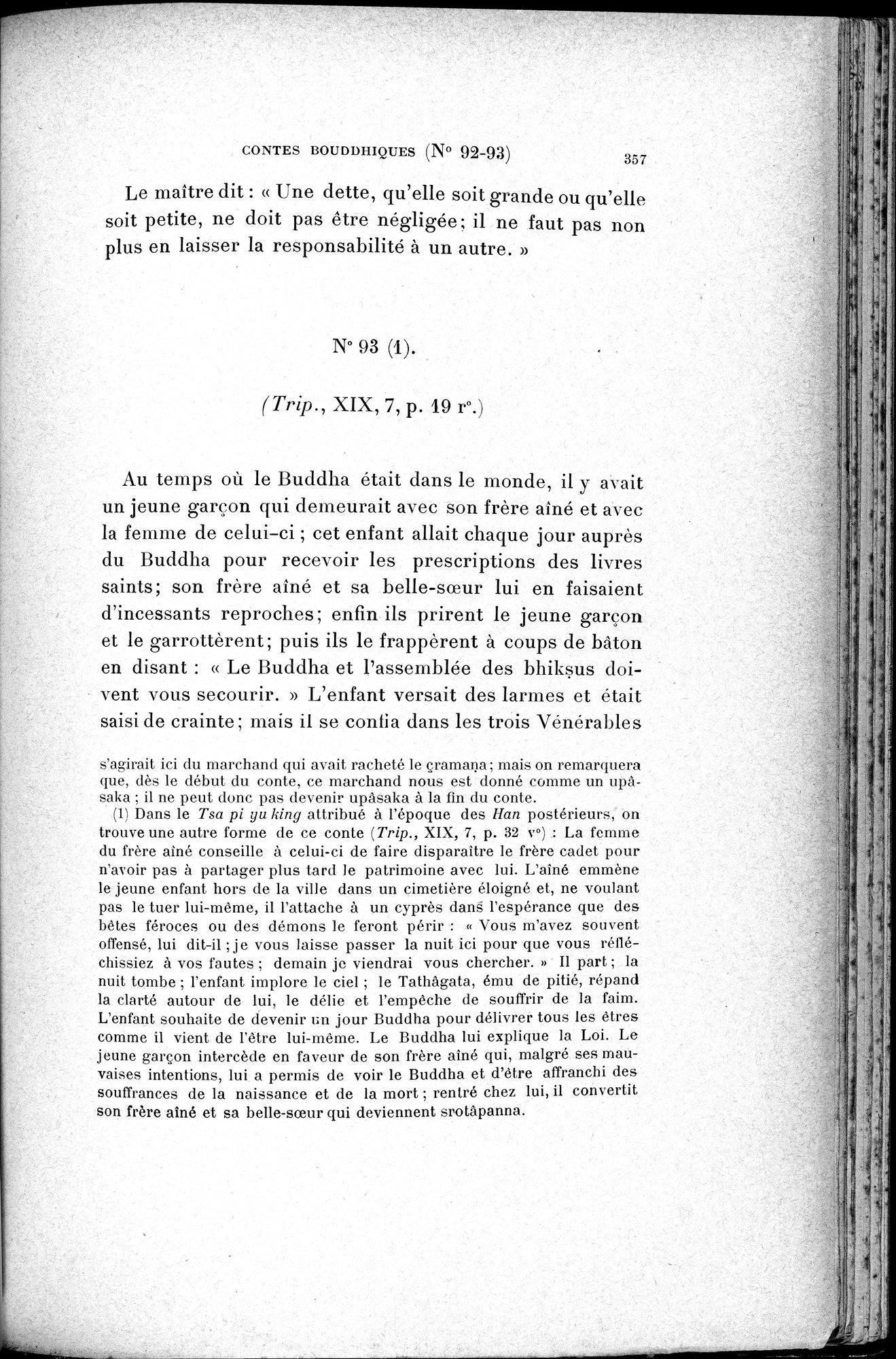 Cinq Cents Contes et Apologues : vol.1 / 391 ページ（白黒高解像度画像）