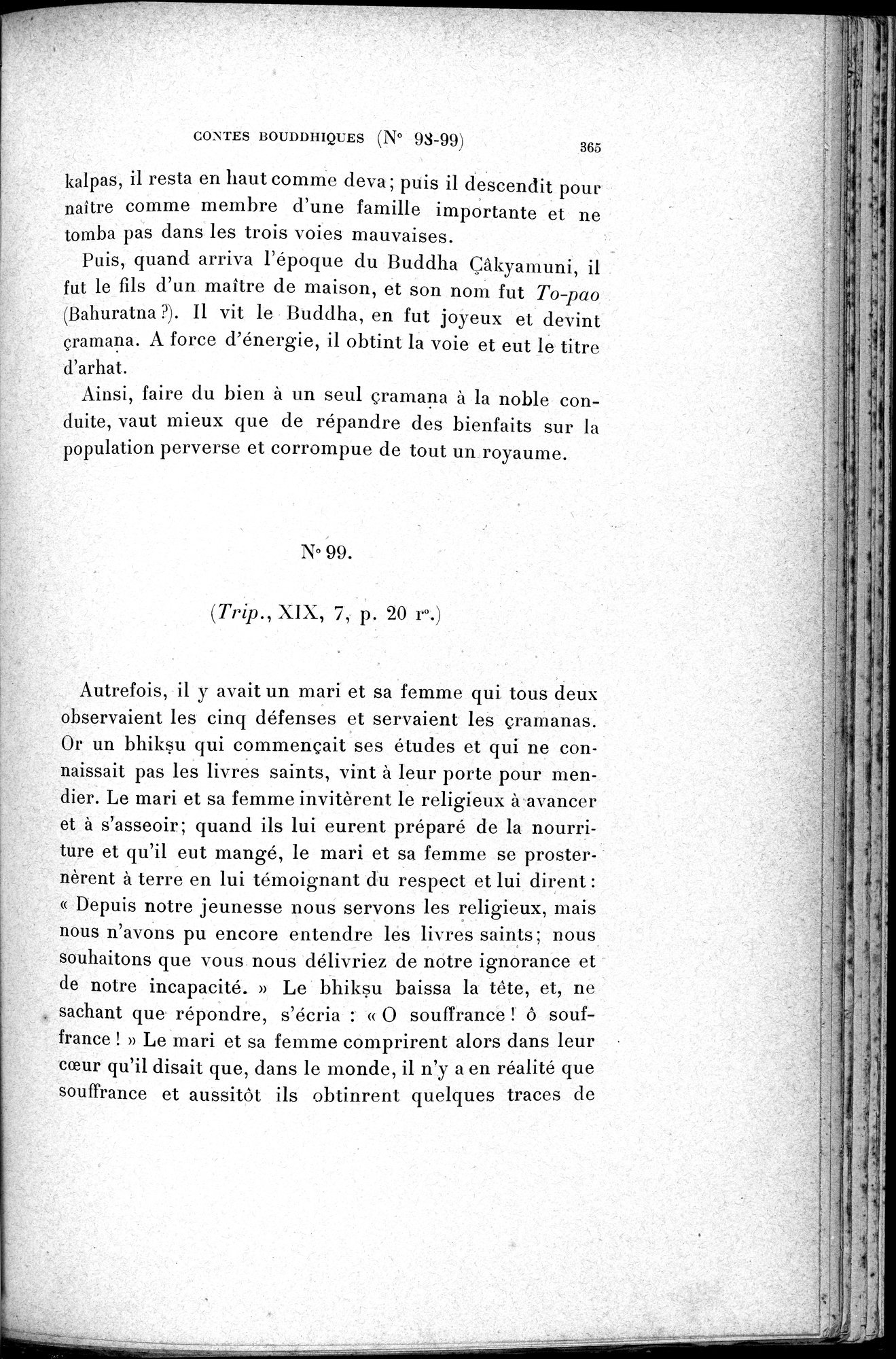 Cinq Cents Contes et Apologues : vol.1 / 399 ページ（白黒高解像度画像）