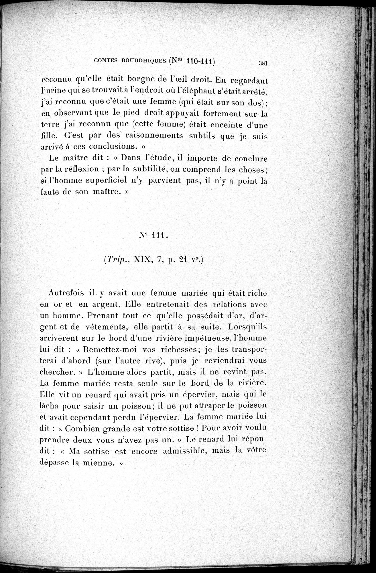 Cinq Cents Contes et Apologues : vol.1 / 415 ページ（白黒高解像度画像）