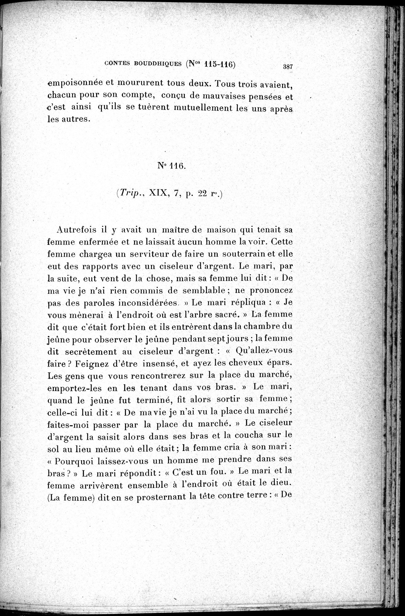 Cinq Cents Contes et Apologues : vol.1 / 421 ページ（白黒高解像度画像）