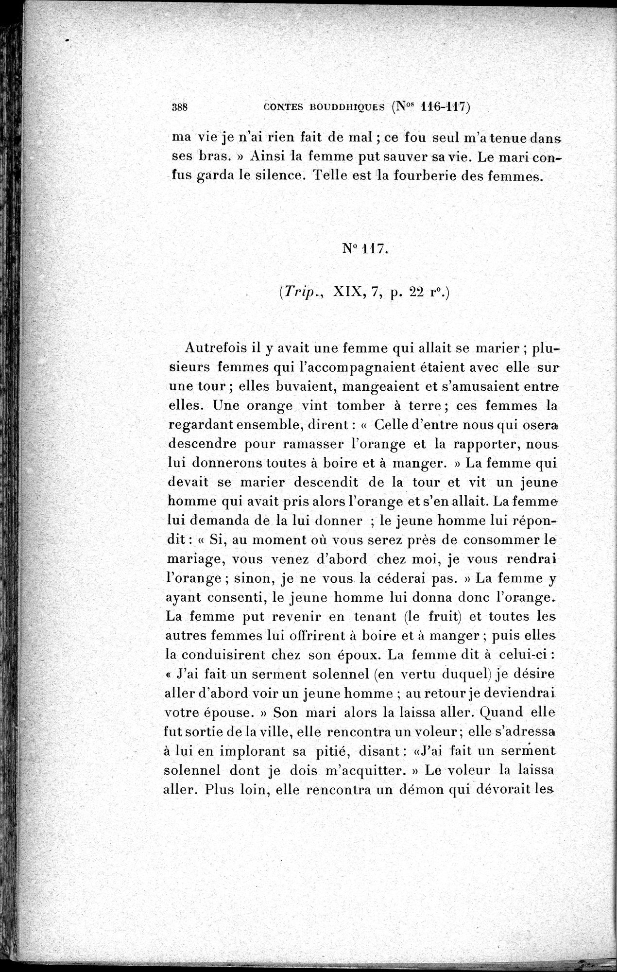 Cinq Cents Contes et Apologues : vol.1 / Page 422 (Grayscale High Resolution Image)