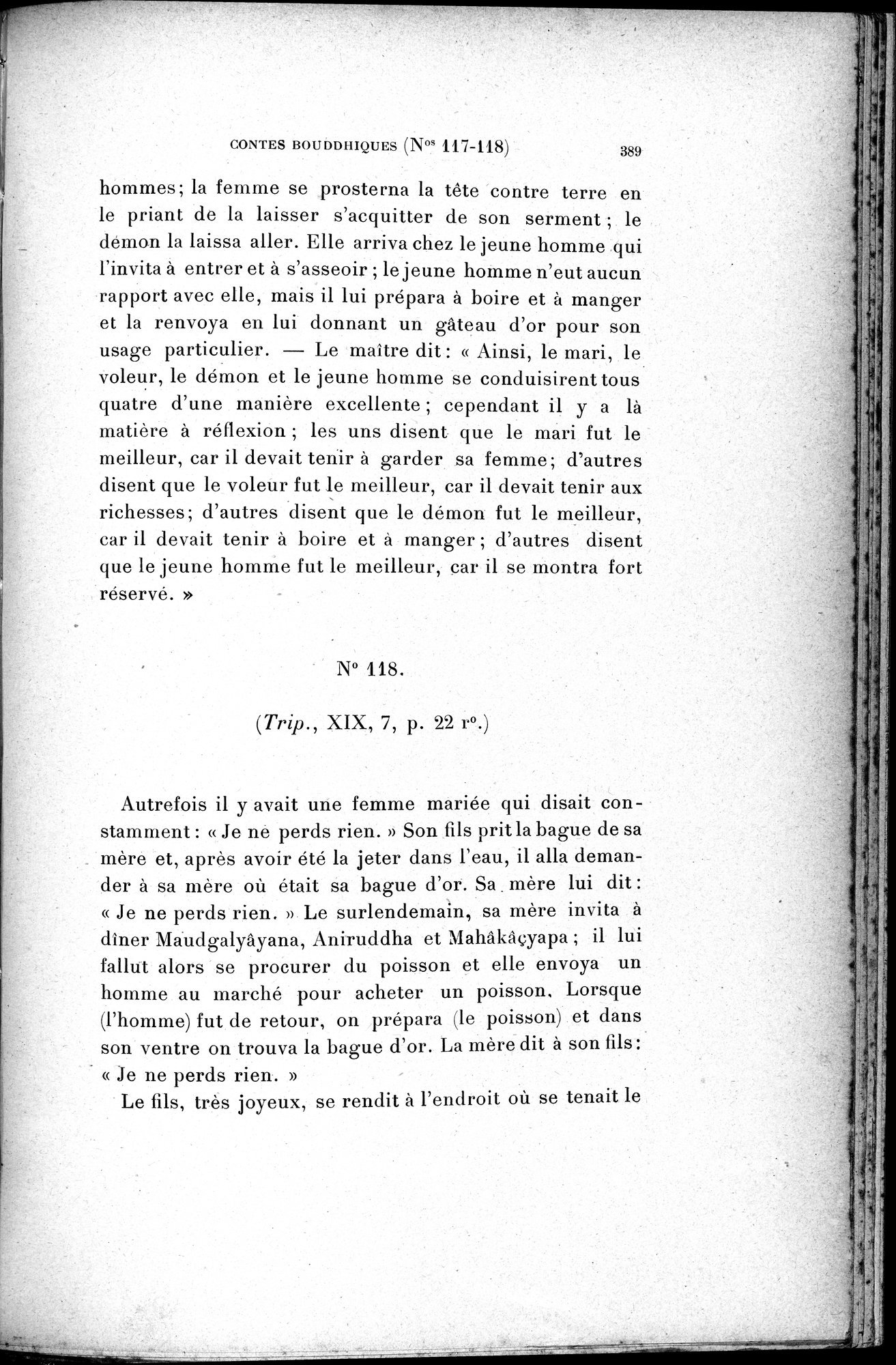 Cinq Cents Contes et Apologues : vol.1 / 423 ページ（白黒高解像度画像）