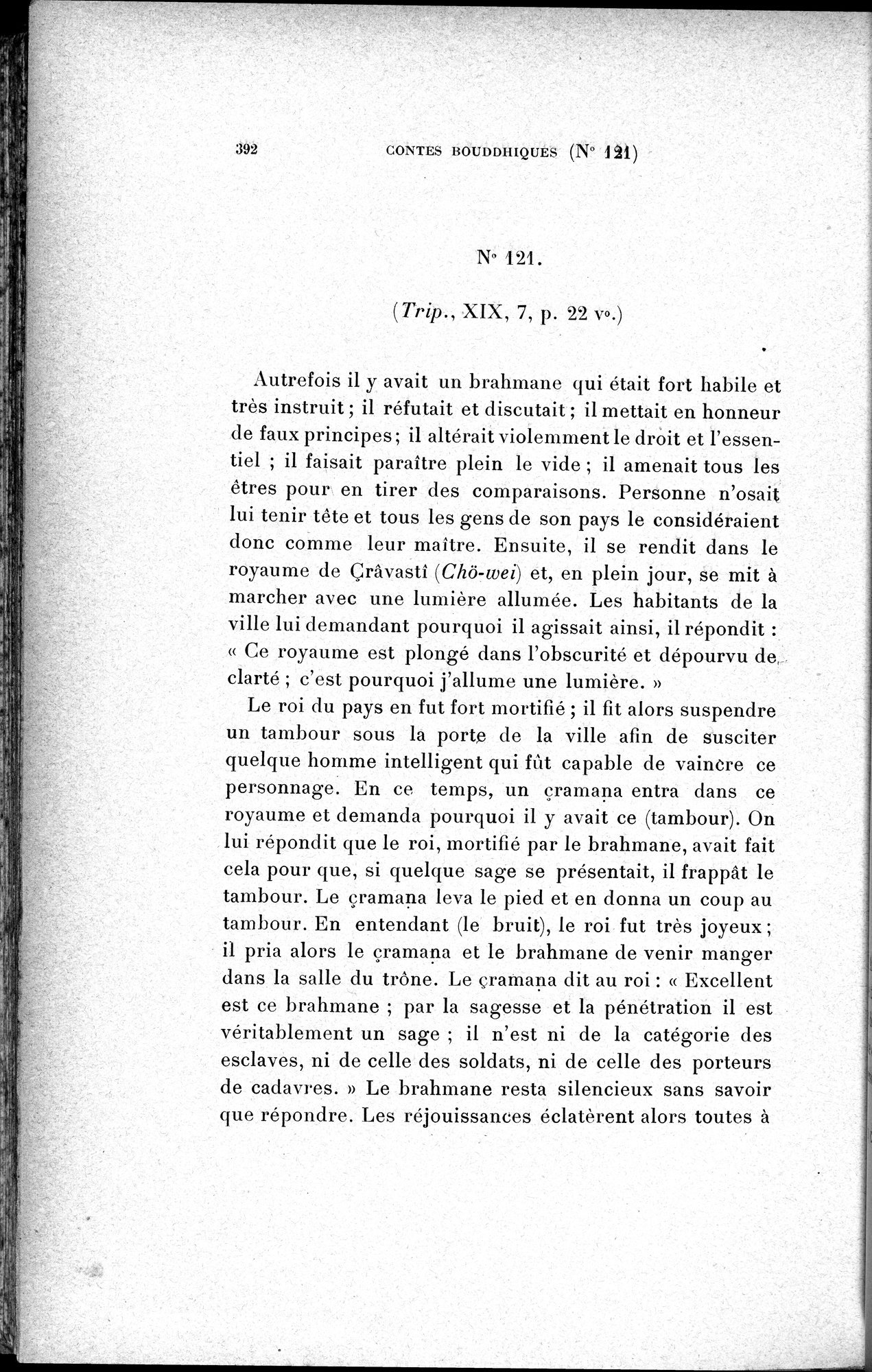 Cinq Cents Contes et Apologues : vol.1 / 426 ページ（白黒高解像度画像）