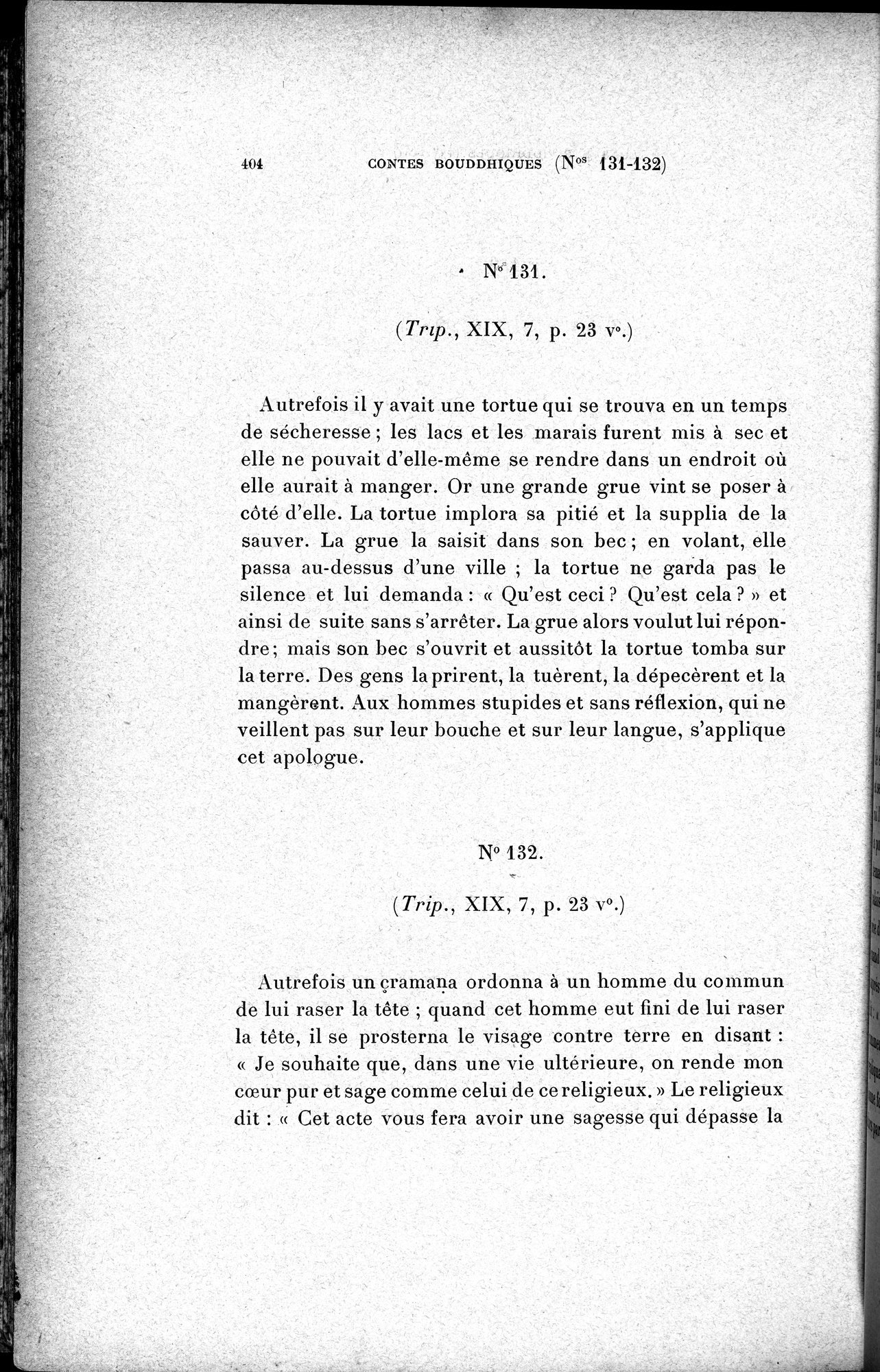 Cinq Cents Contes et Apologues : vol.1 / 438 ページ（白黒高解像度画像）