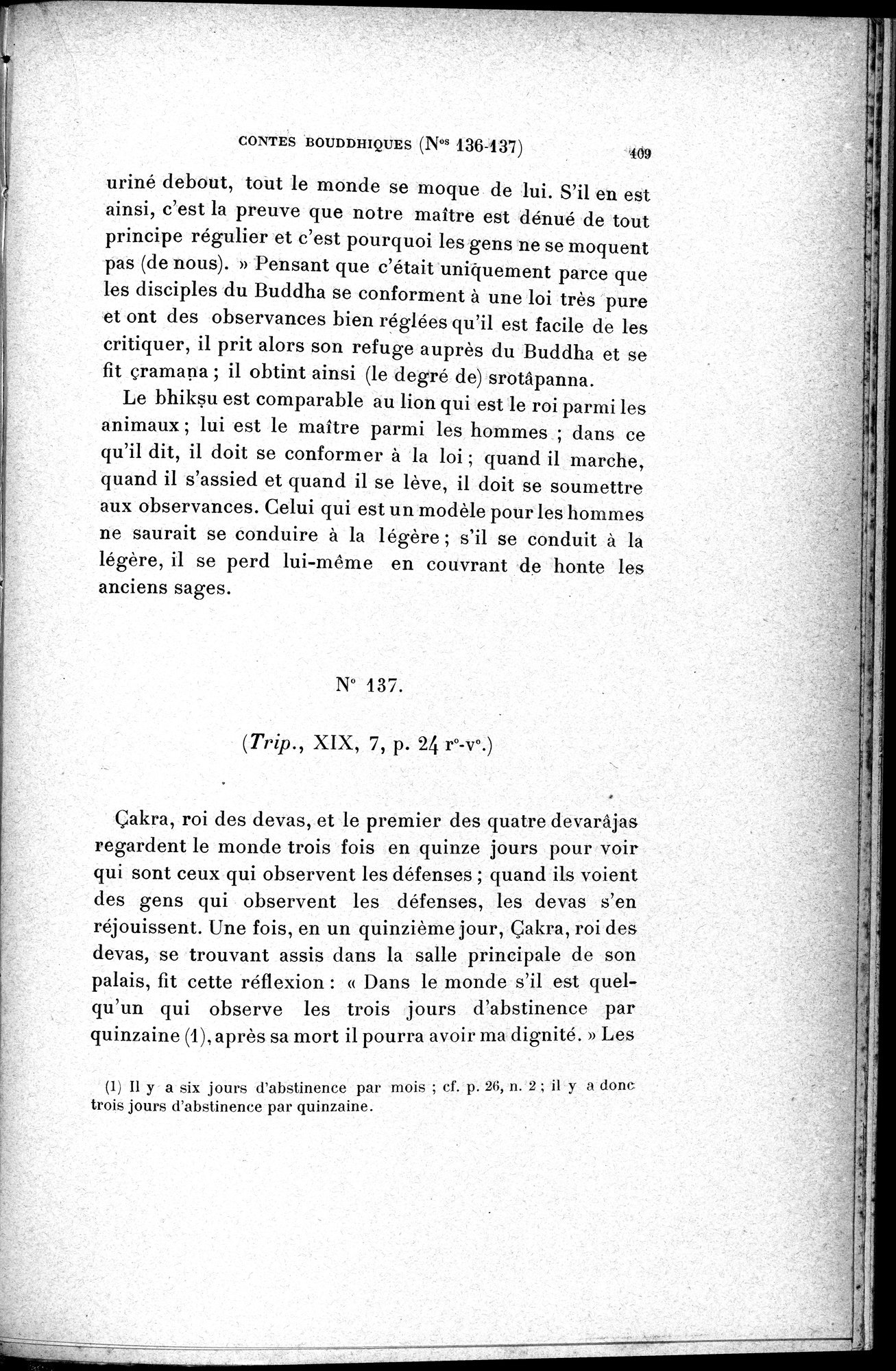 Cinq Cents Contes et Apologues : vol.1 / 443 ページ（白黒高解像度画像）