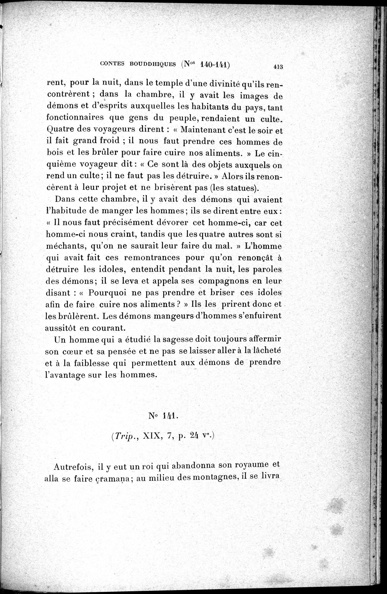 Cinq Cents Contes et Apologues : vol.1 / 447 ページ（白黒高解像度画像）