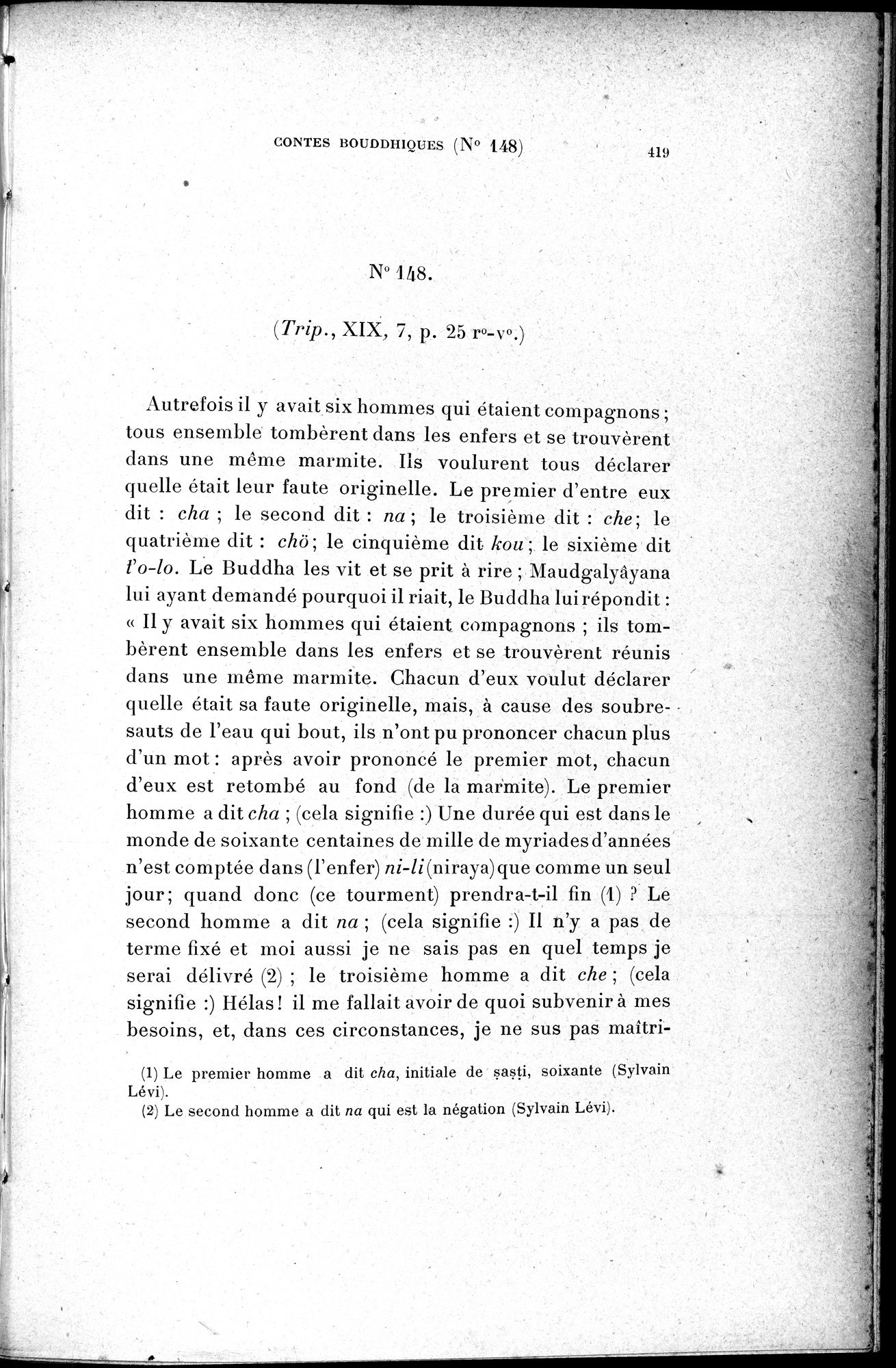 Cinq Cents Contes et Apologues : vol.1 / 453 ページ（白黒高解像度画像）