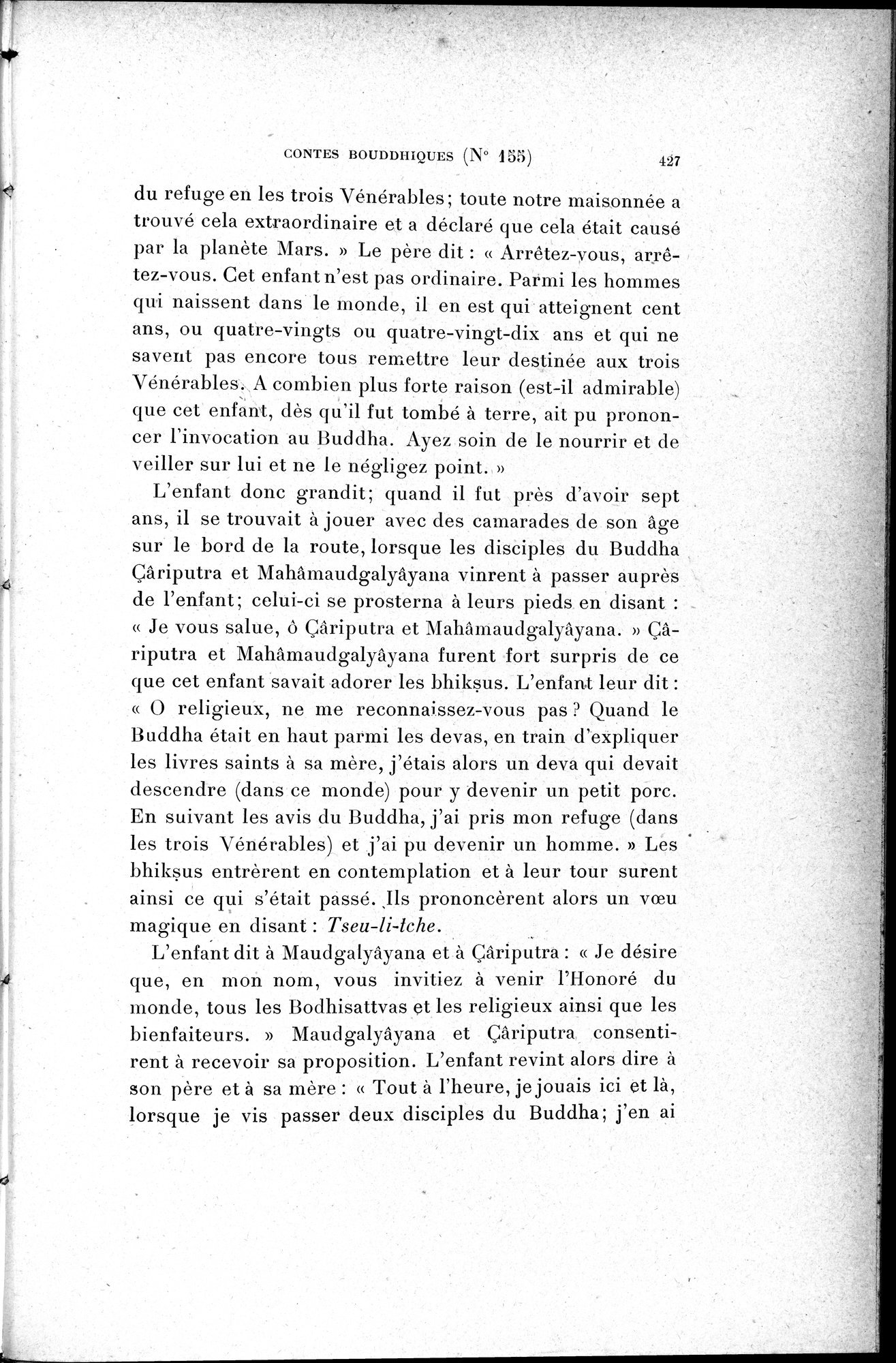 Cinq Cents Contes et Apologues : vol.1 / 461 ページ（白黒高解像度画像）