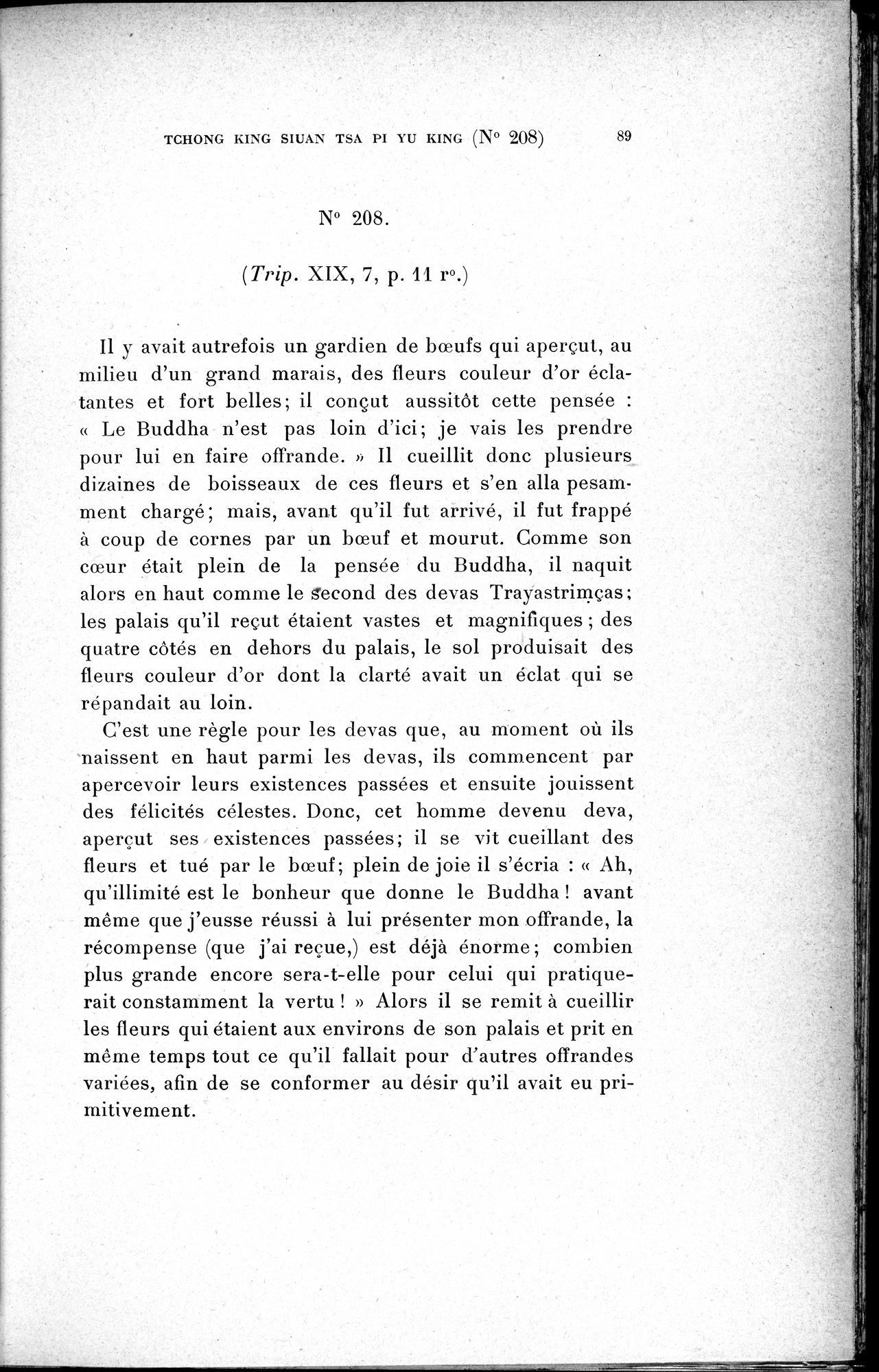 Cinq Cents Contes et Apologues : vol.2 / 103 ページ（白黒高解像度画像）