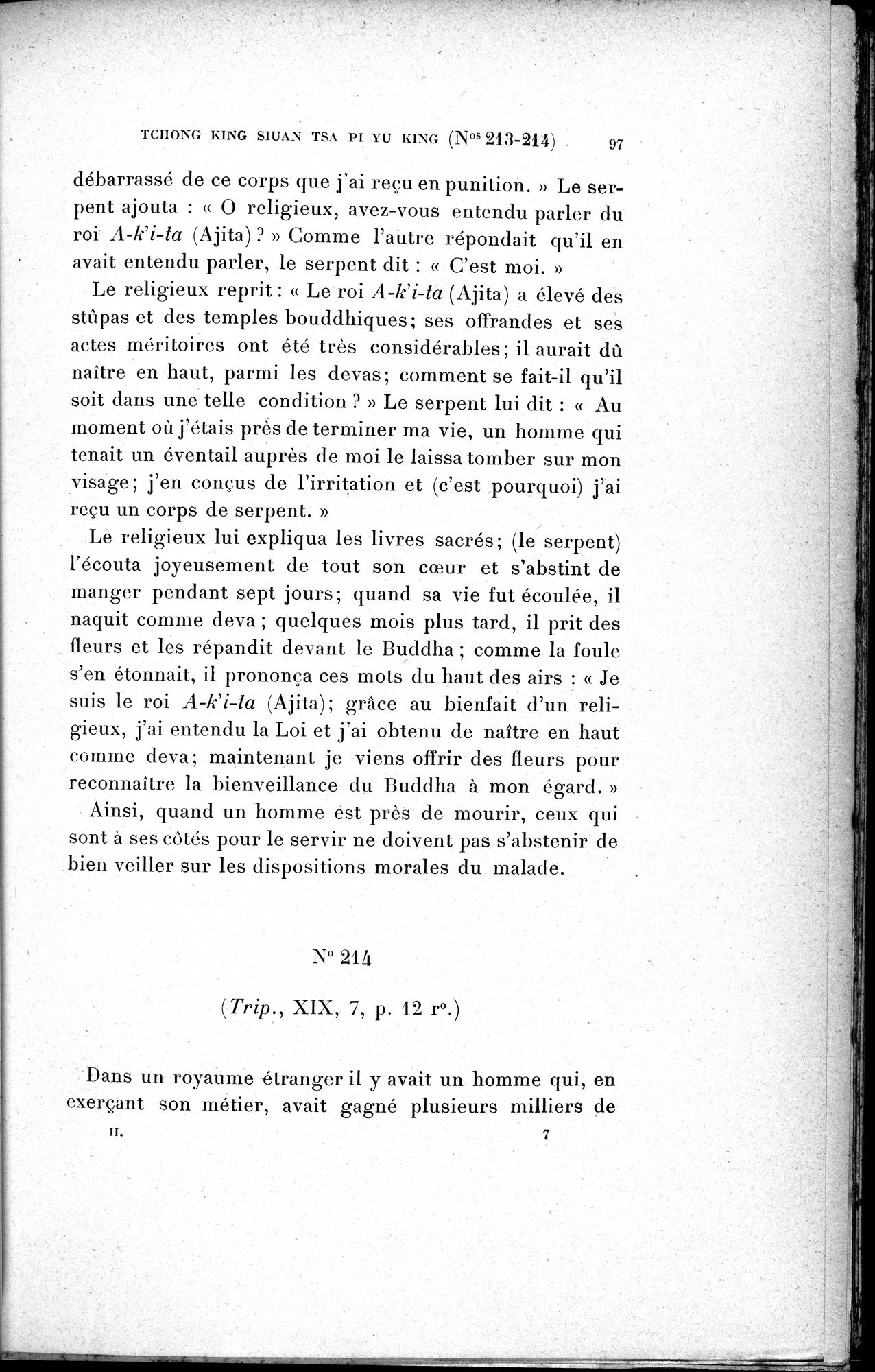 Cinq Cents Contes et Apologues : vol.2 / 111 ページ（白黒高解像度画像）