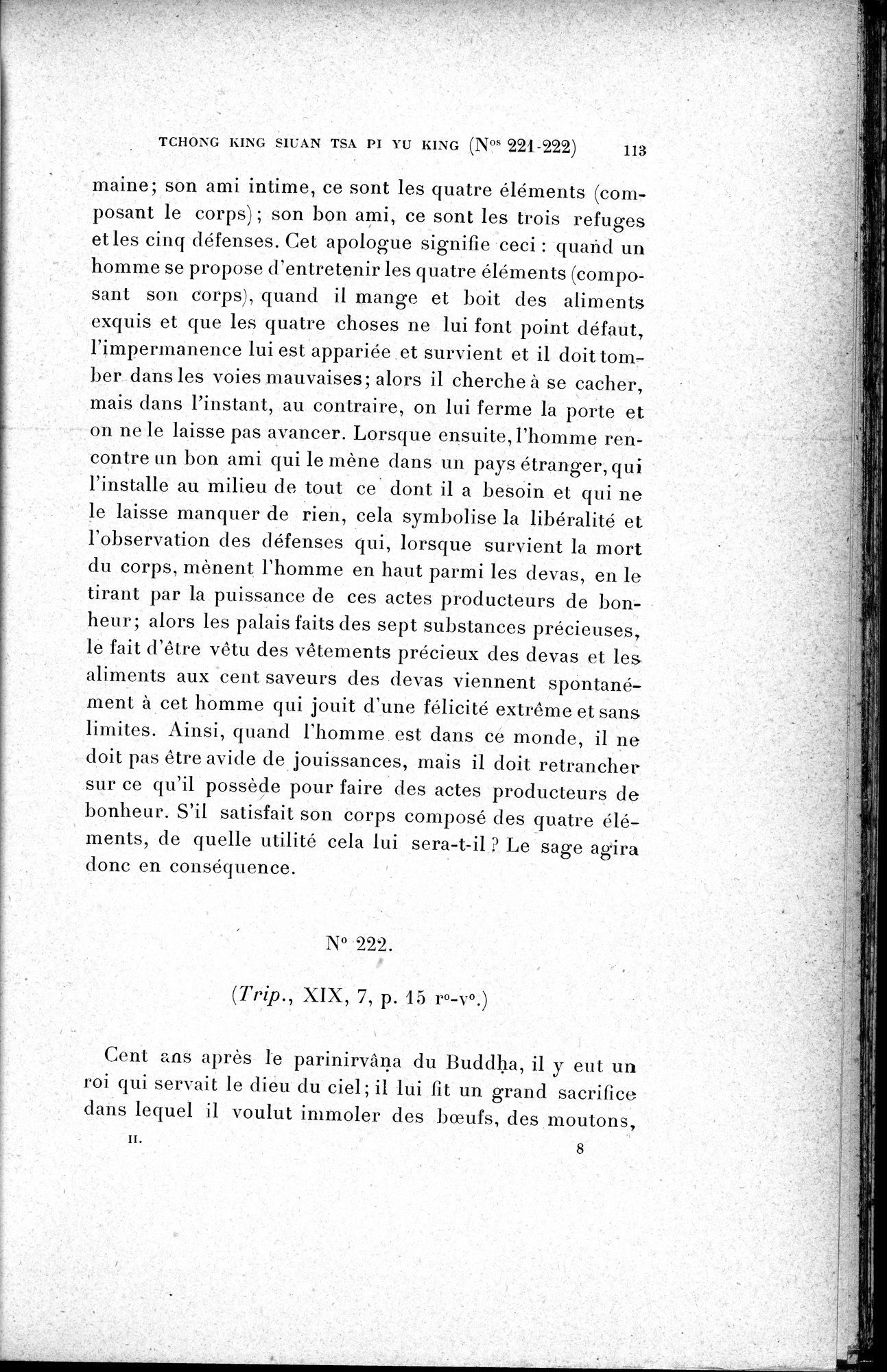 Cinq Cents Contes et Apologues : vol.2 / 127 ページ（白黒高解像度画像）