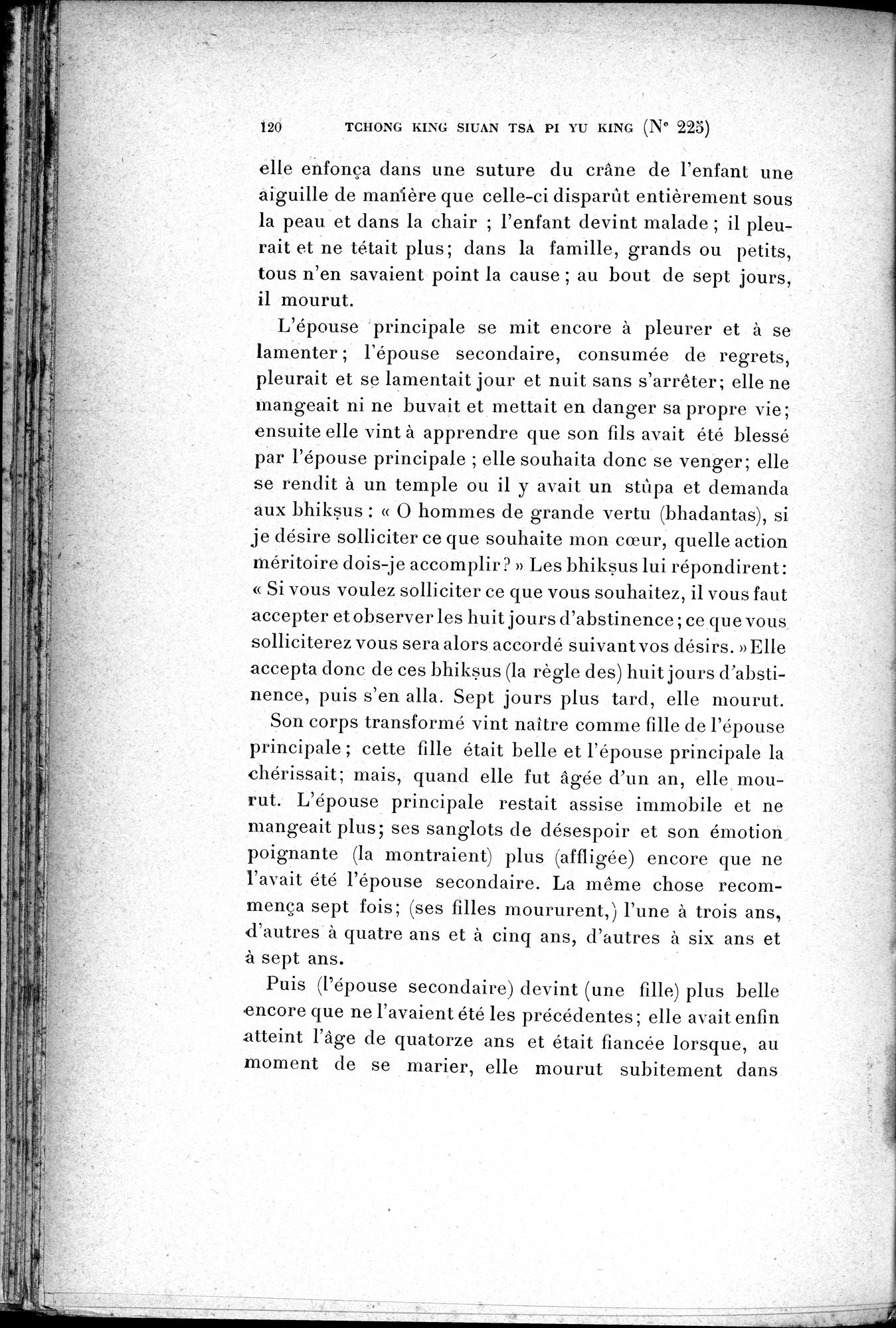 Cinq Cents Contes et Apologues : vol.2 / 134 ページ（白黒高解像度画像）