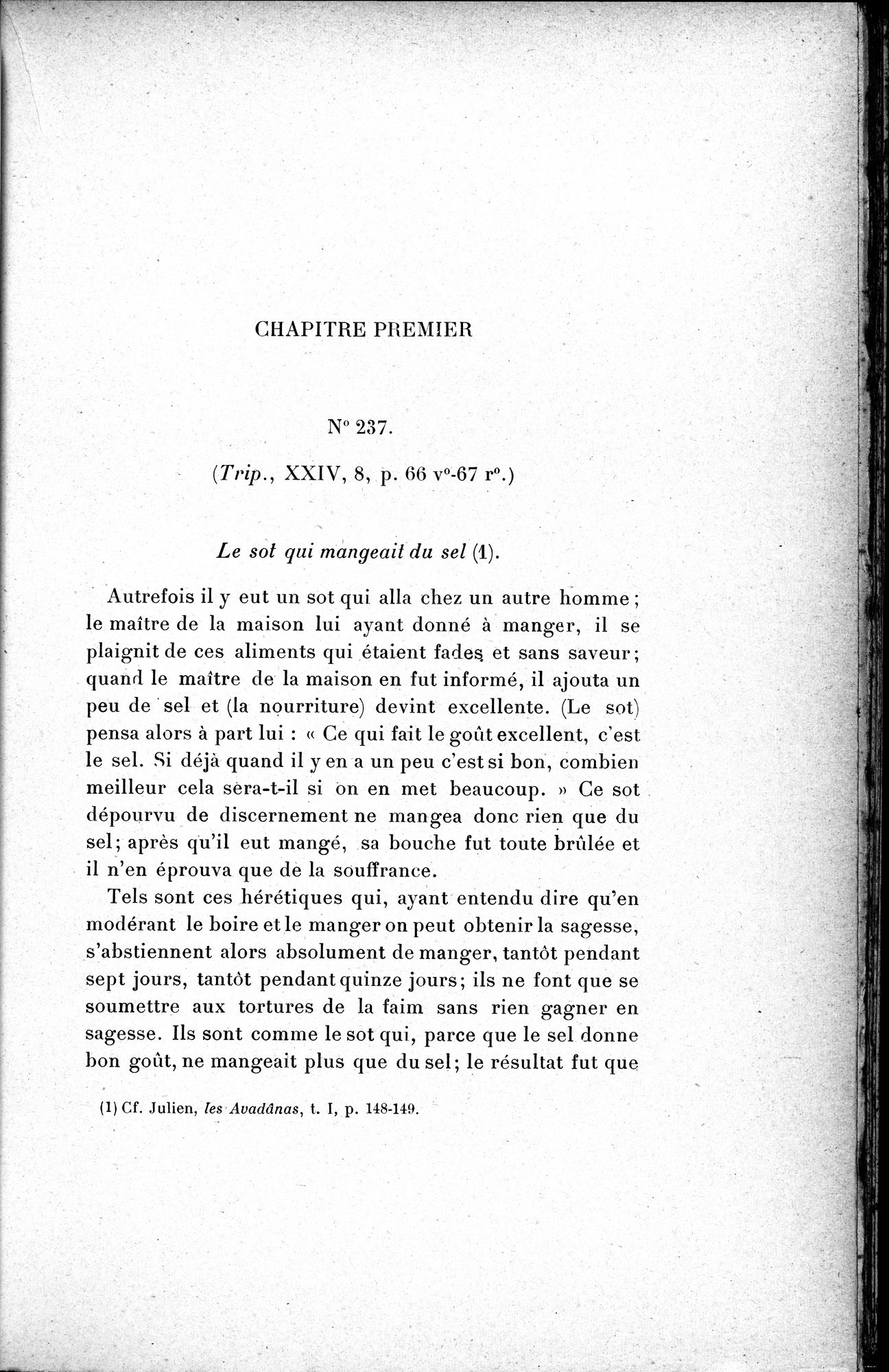 Cinq Cents Contes et Apologues : vol.2 / 167 ページ（白黒高解像度画像）
