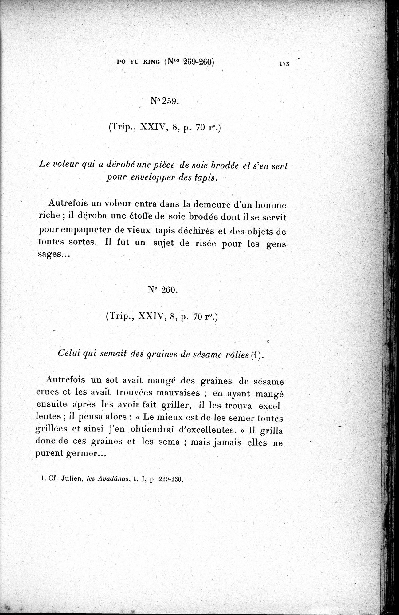 Cinq Cents Contes et Apologues : vol.2 / 187 ページ（白黒高解像度画像）