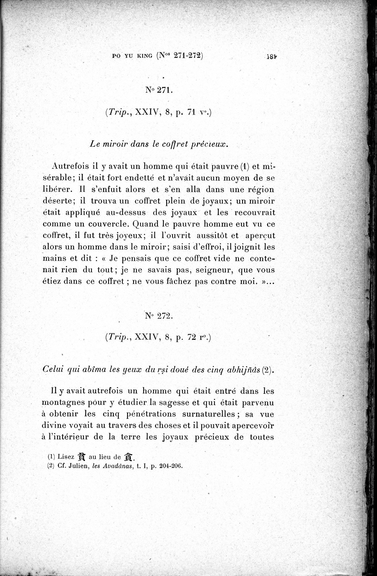 Cinq Cents Contes et Apologues : vol.2 / 195 ページ（白黒高解像度画像）