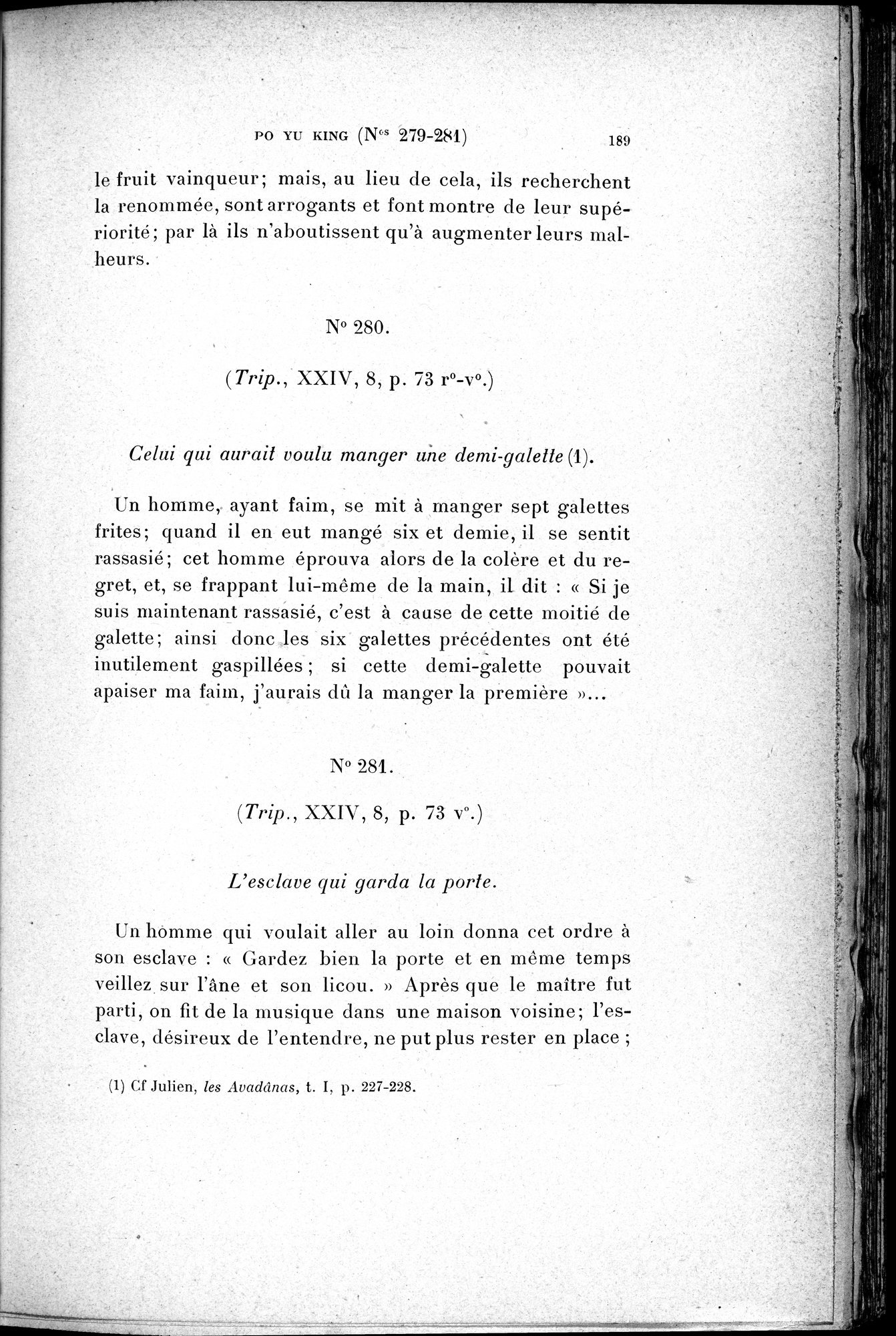 Cinq Cents Contes et Apologues : vol.2 / 203 ページ（白黒高解像度画像）