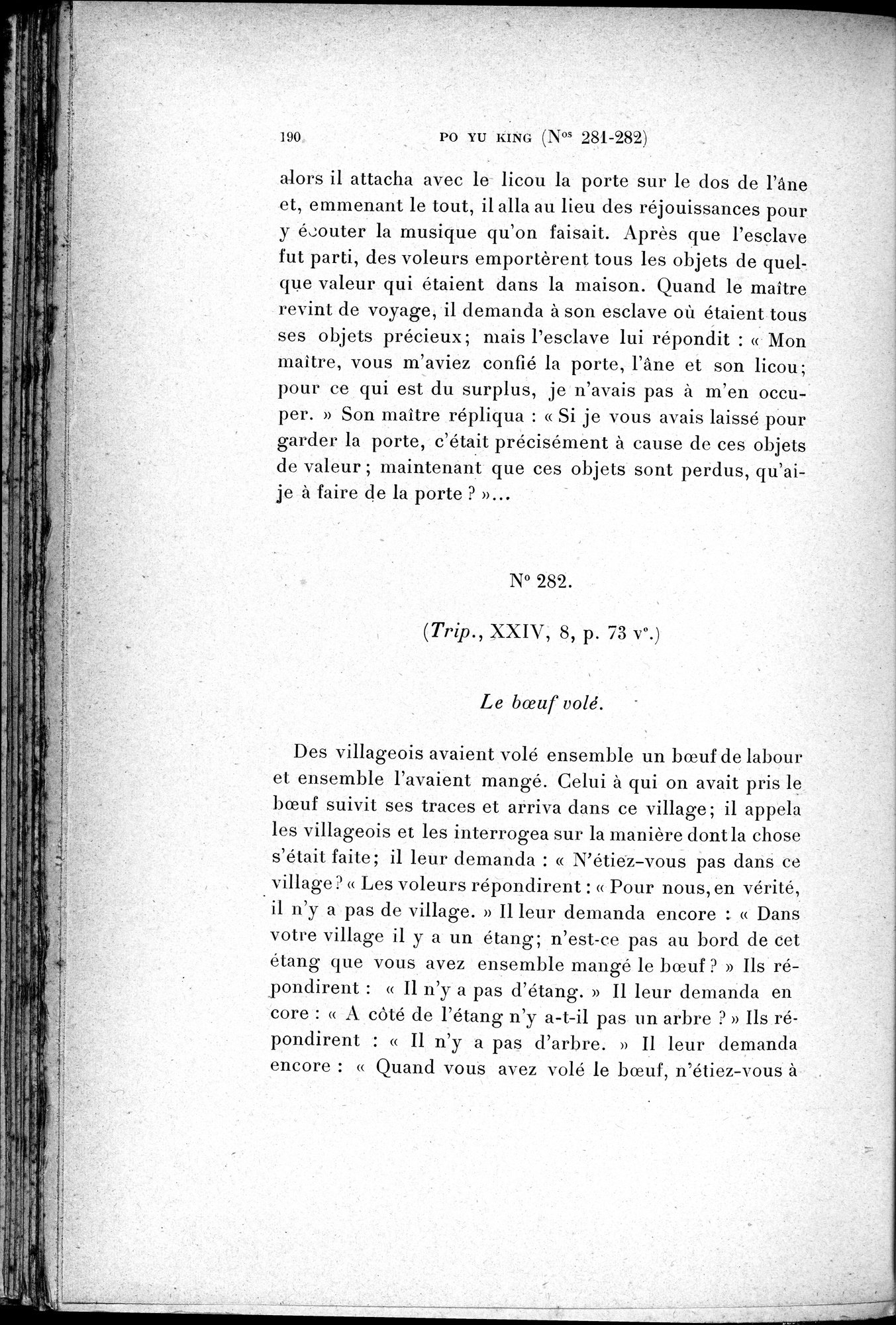 Cinq Cents Contes et Apologues : vol.2 / 204 ページ（白黒高解像度画像）