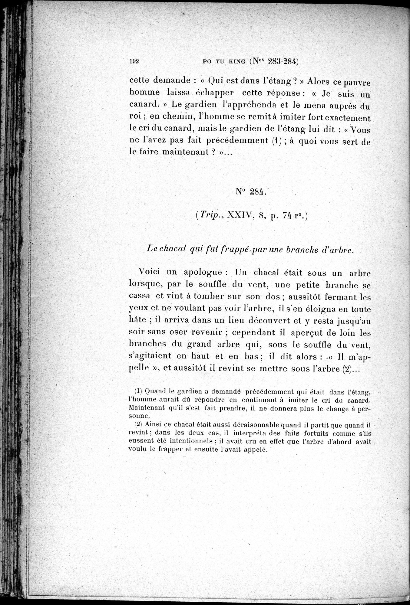Cinq Cents Contes et Apologues : vol.2 / 206 ページ（白黒高解像度画像）