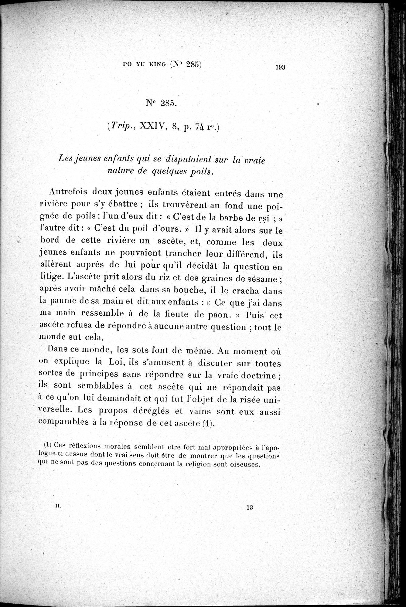 Cinq Cents Contes et Apologues : vol.2 / 207 ページ（白黒高解像度画像）