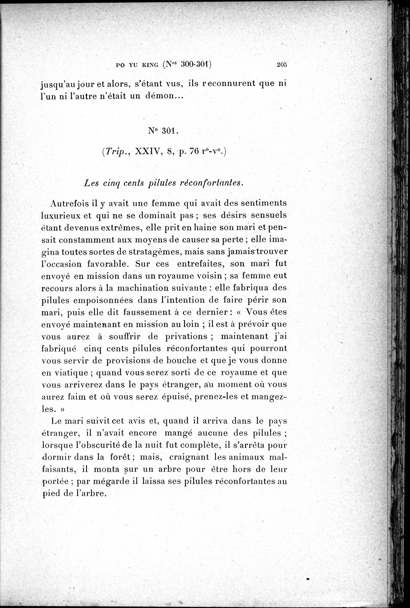 Cinq Cents Contes et Apologues : vol.2 / 219 ページ（白黒高解像度画像）