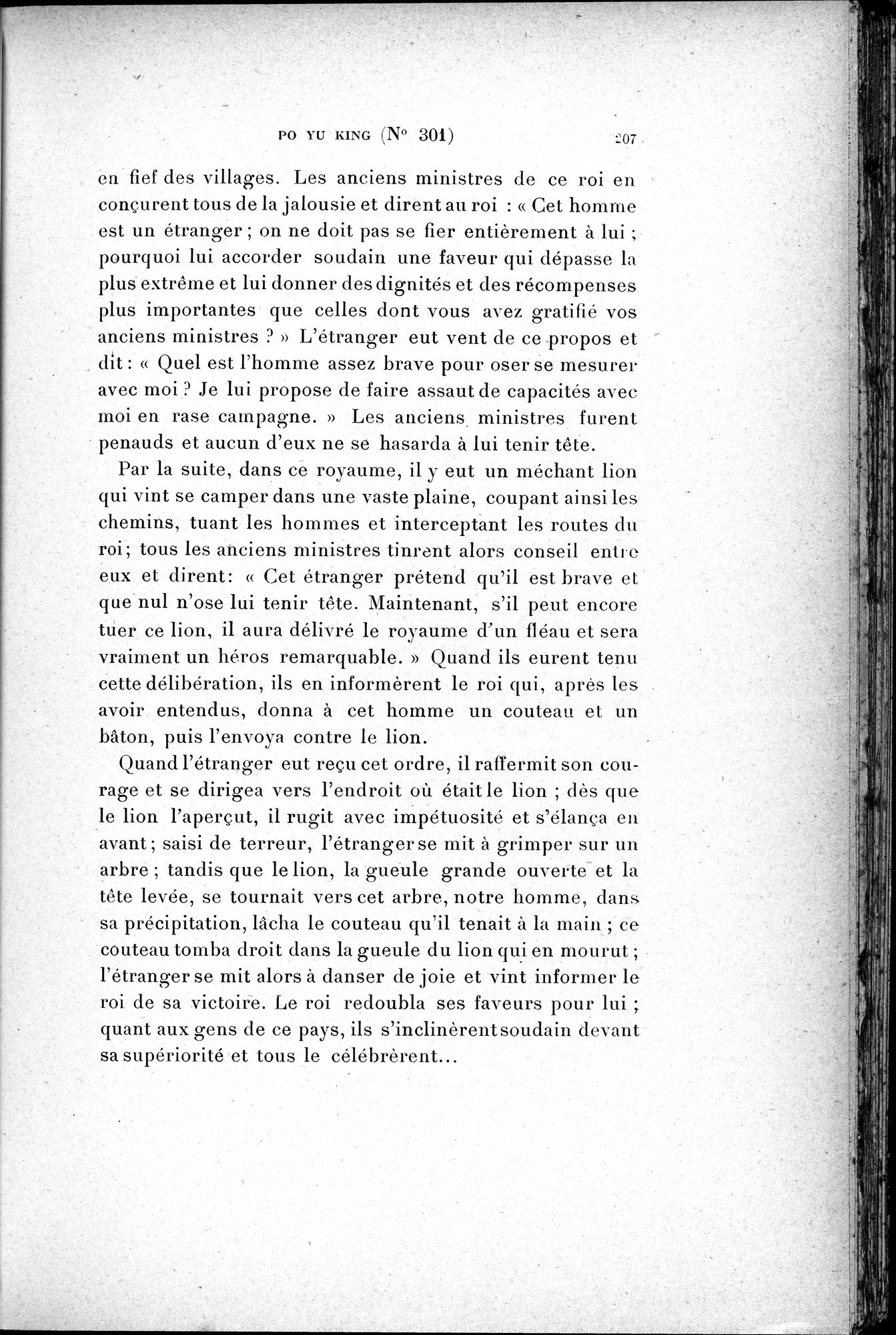 Cinq Cents Contes et Apologues : vol.2 / 221 ページ（白黒高解像度画像）