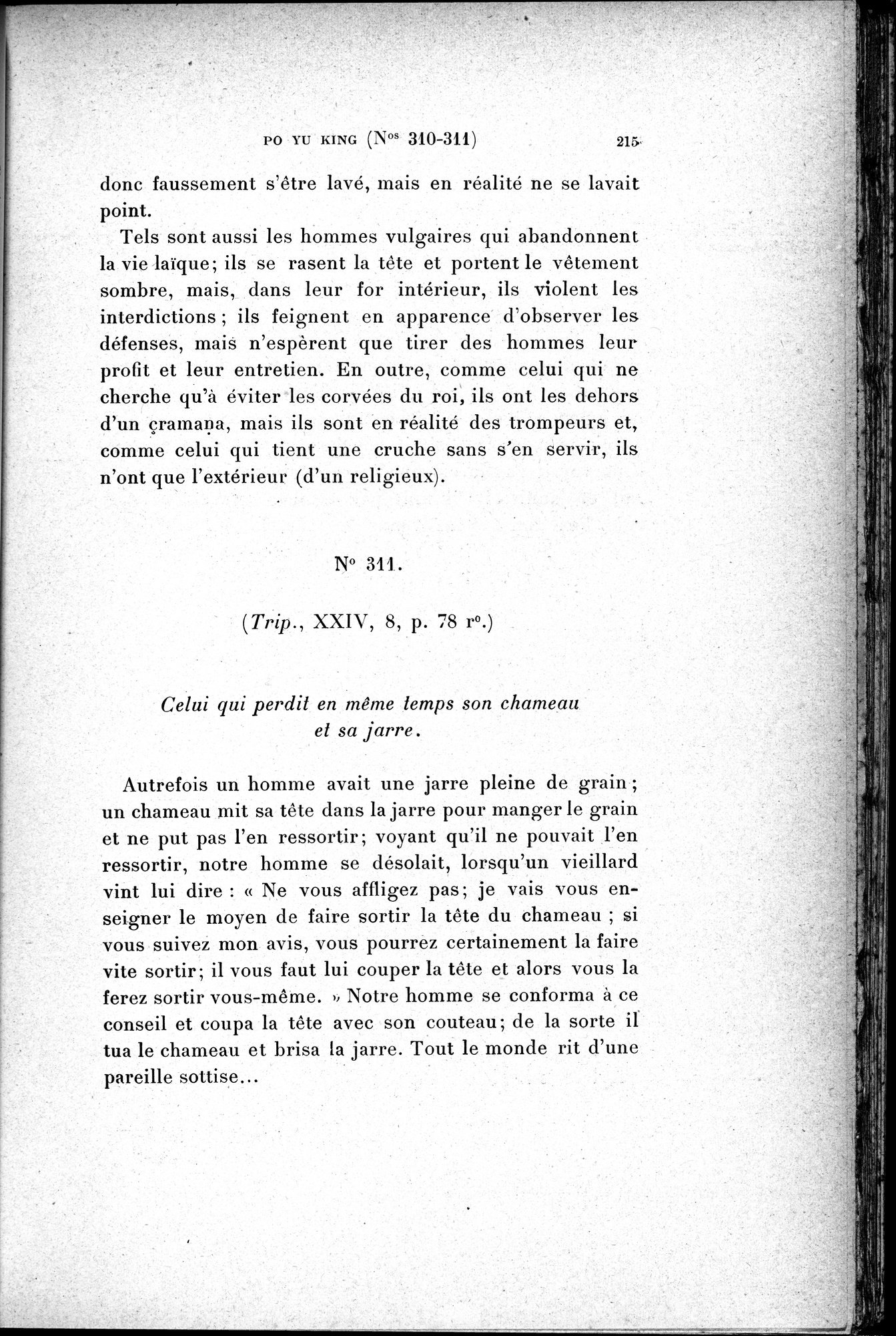 Cinq Cents Contes et Apologues : vol.2 / 229 ページ（白黒高解像度画像）