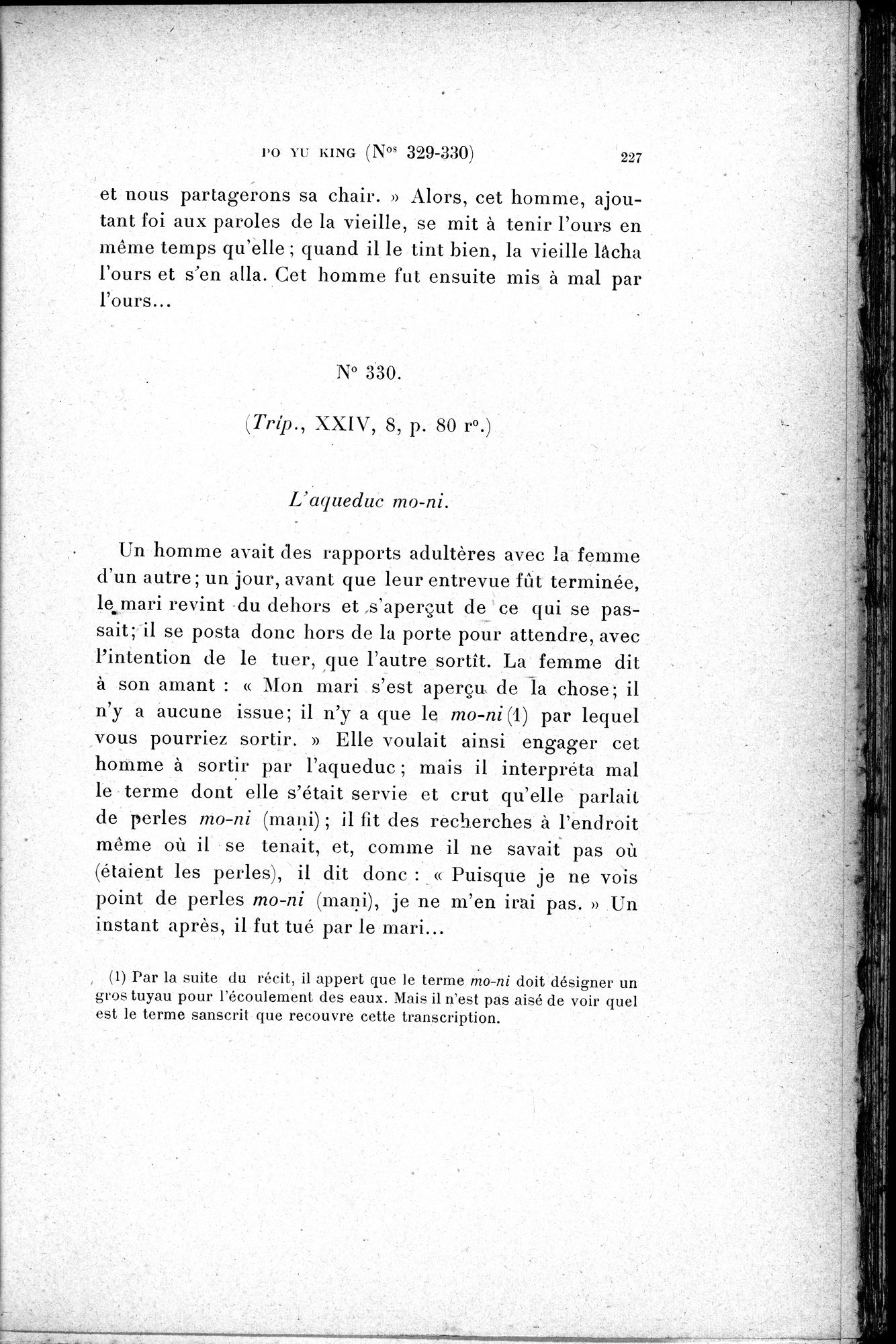 Cinq Cents Contes et Apologues : vol.2 / Page 241 (Grayscale High Resolution Image)