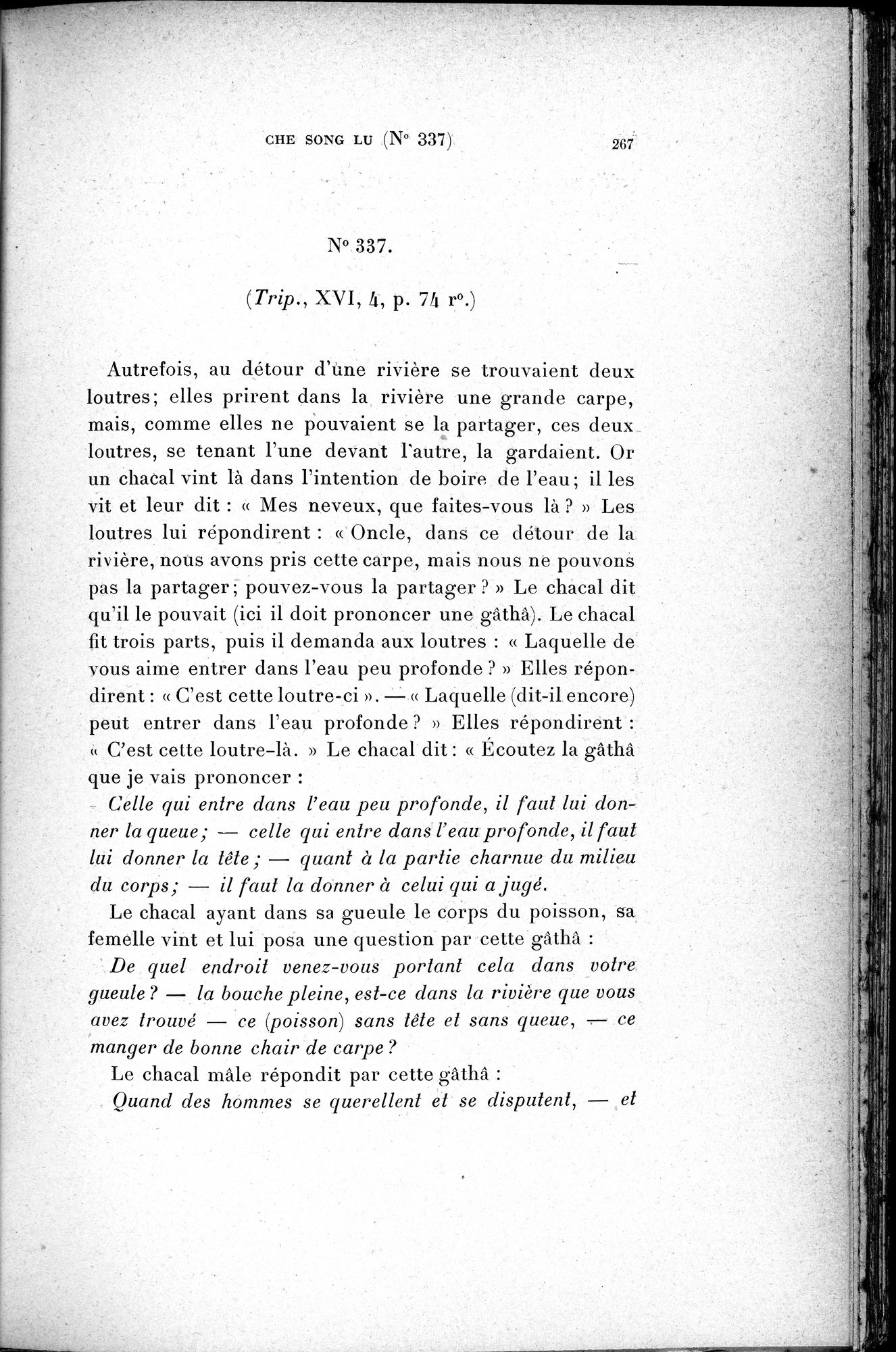Cinq Cents Contes et Apologues : vol.2 / 281 ページ（白黒高解像度画像）