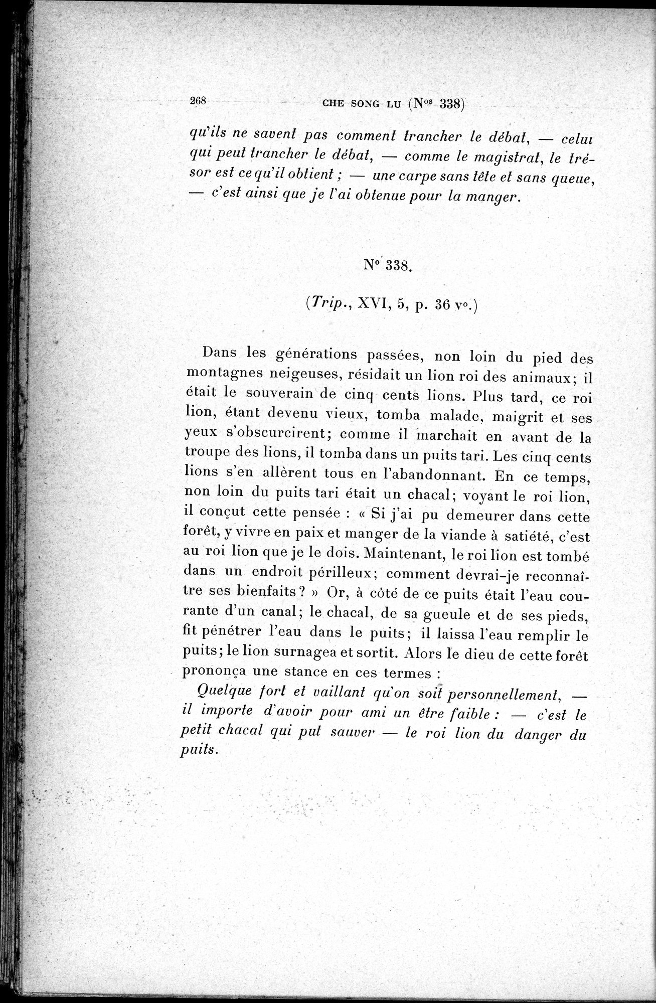 Cinq Cents Contes et Apologues : vol.2 / 282 ページ（白黒高解像度画像）
