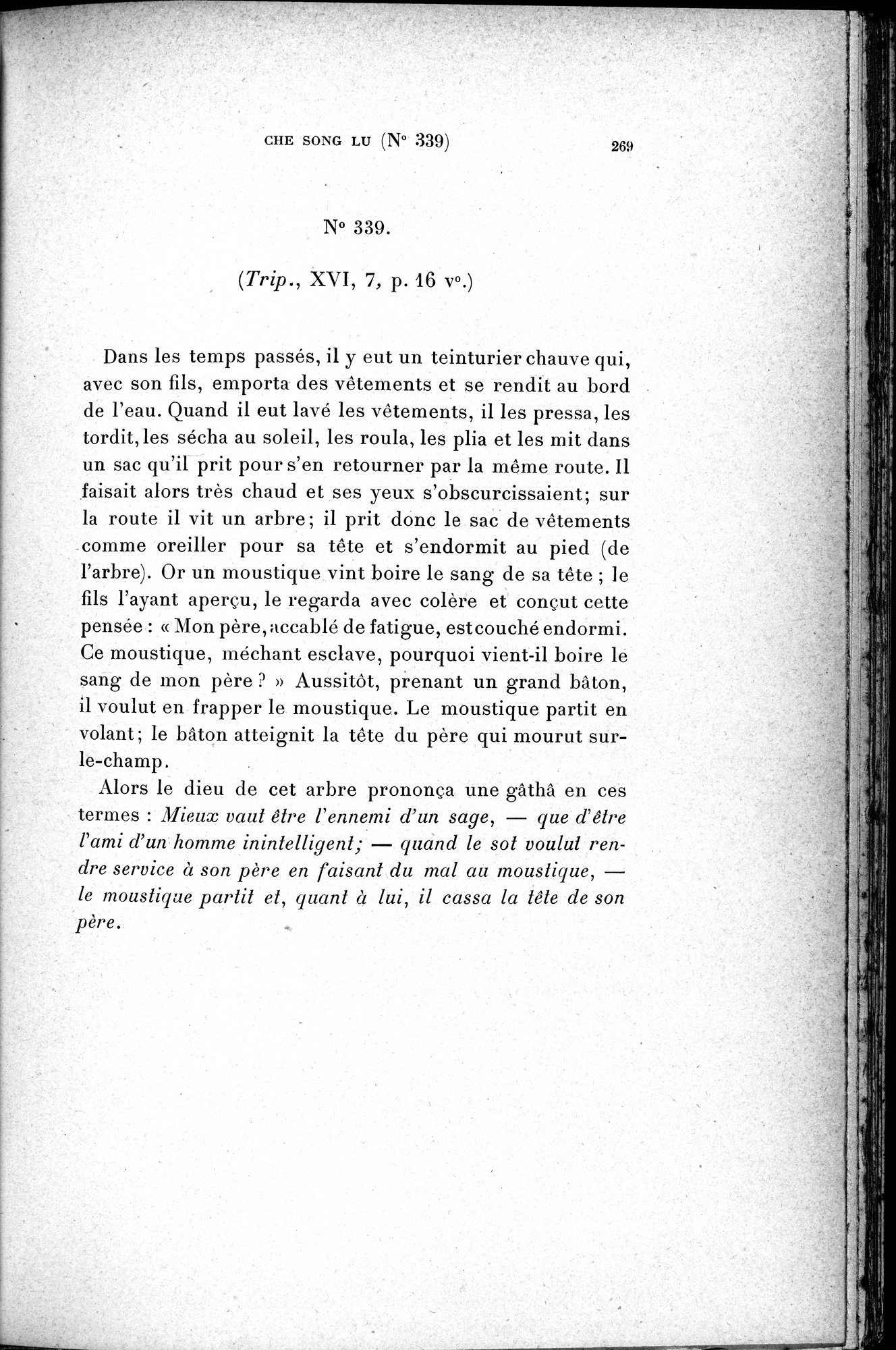Cinq Cents Contes et Apologues : vol.2 / Page 283 (Grayscale High Resolution Image)