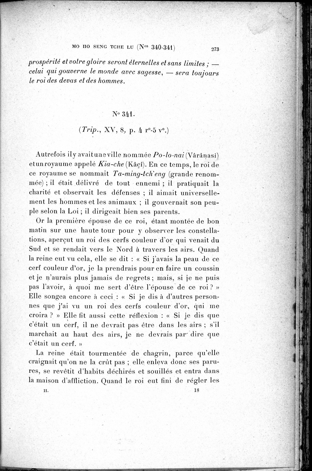 Cinq Cents Contes et Apologues : vol.2 / 287 ページ（白黒高解像度画像）
