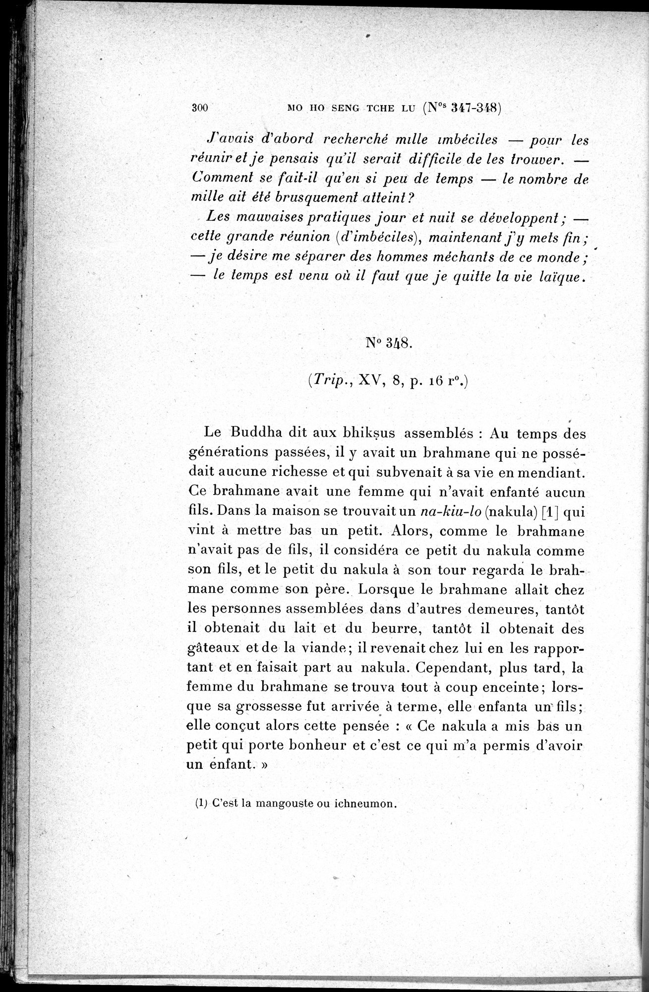 Cinq Cents Contes et Apologues : vol.2 / Page 314 (Grayscale High Resolution Image)