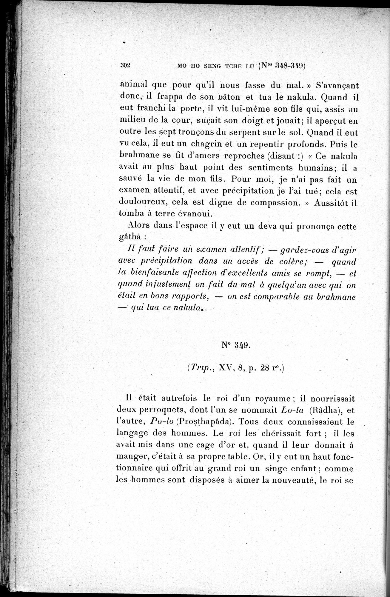 Cinq Cents Contes et Apologues : vol.2 / 316 ページ（白黒高解像度画像）