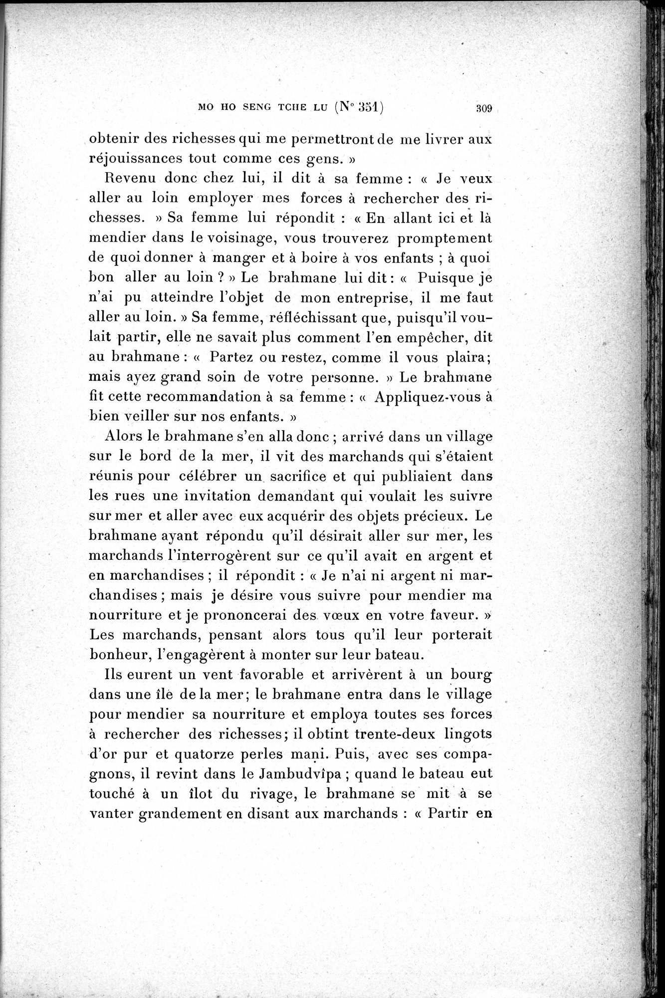 Cinq Cents Contes et Apologues : vol.2 / 323 ページ（白黒高解像度画像）