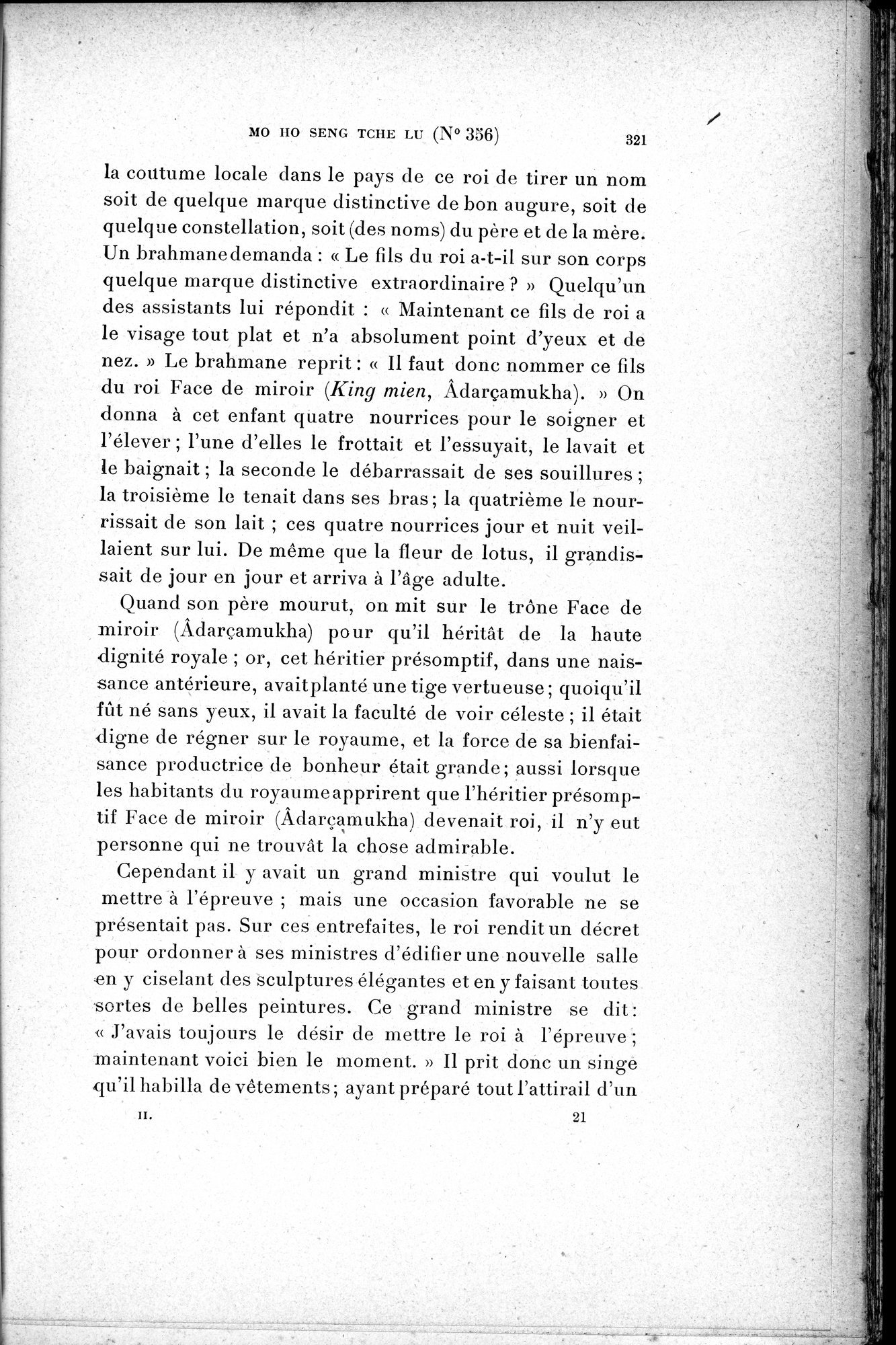 Cinq Cents Contes et Apologues : vol.2 / 335 ページ（白黒高解像度画像）