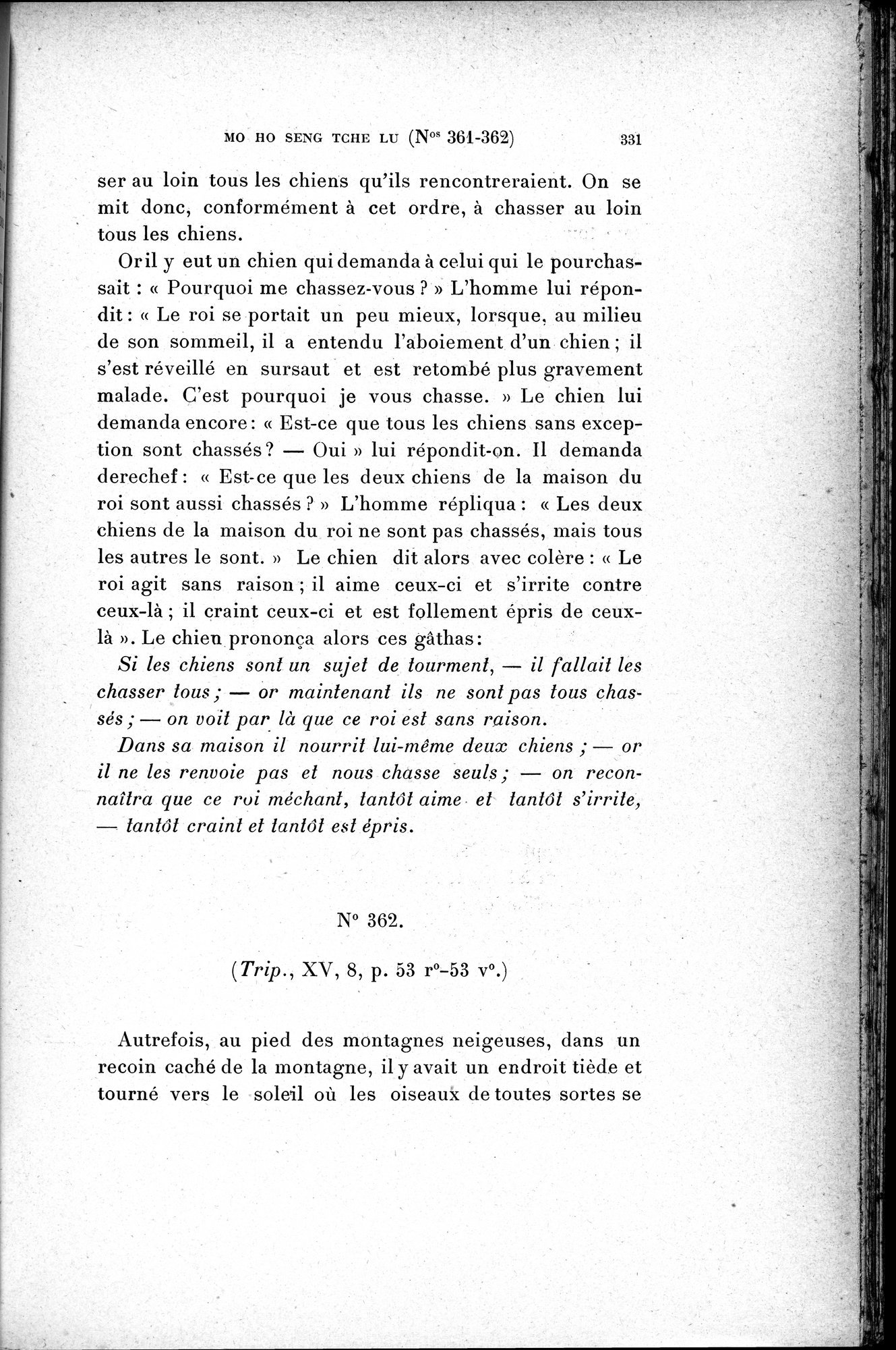 Cinq Cents Contes et Apologues : vol.2 / 345 ページ（白黒高解像度画像）