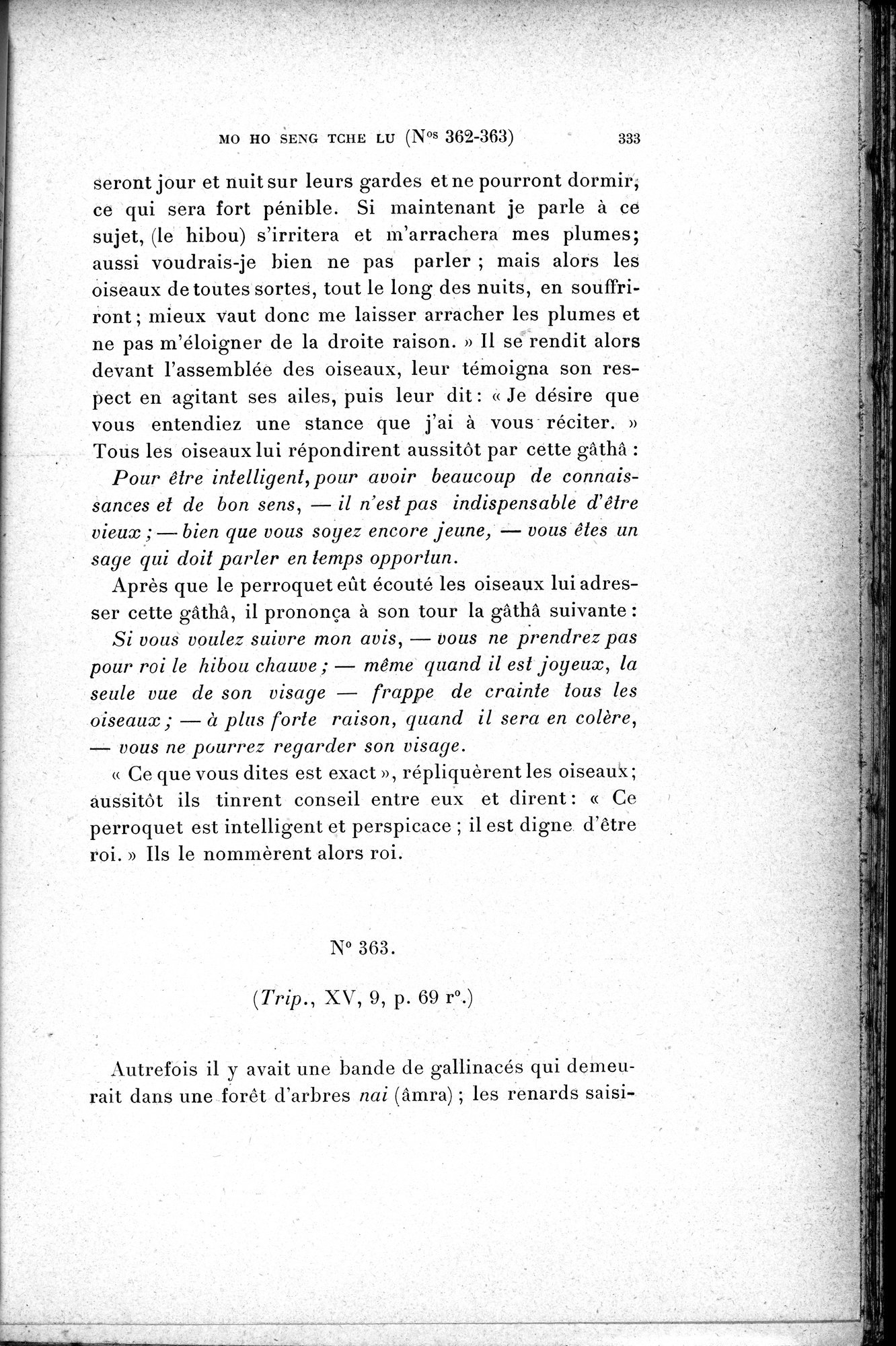 Cinq Cents Contes et Apologues : vol.2 / 347 ページ（白黒高解像度画像）