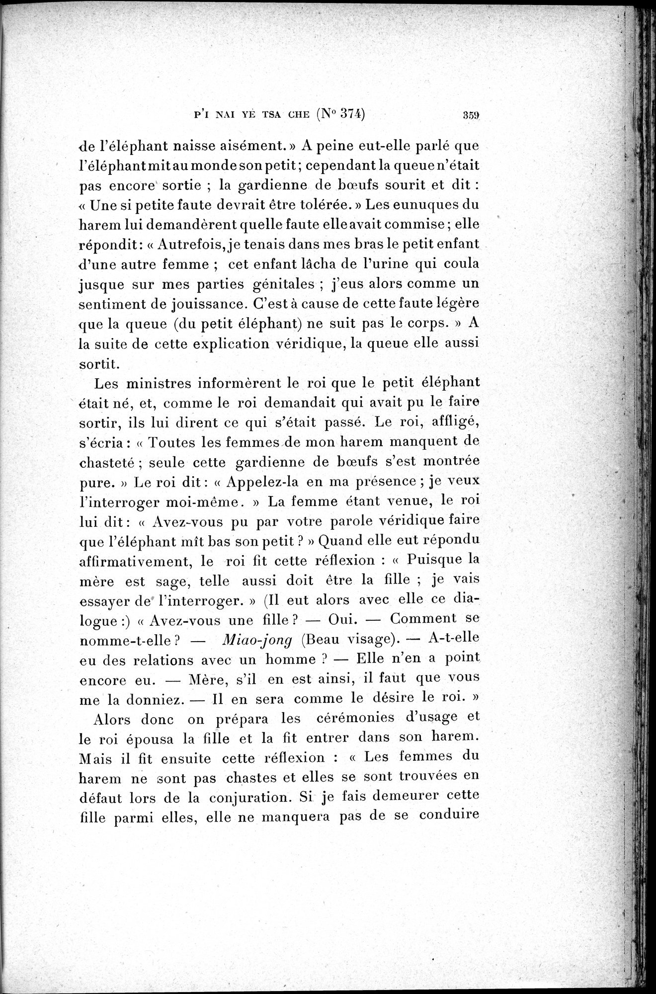 Cinq Cents Contes et Apologues : vol.2 / 373 ページ（白黒高解像度画像）