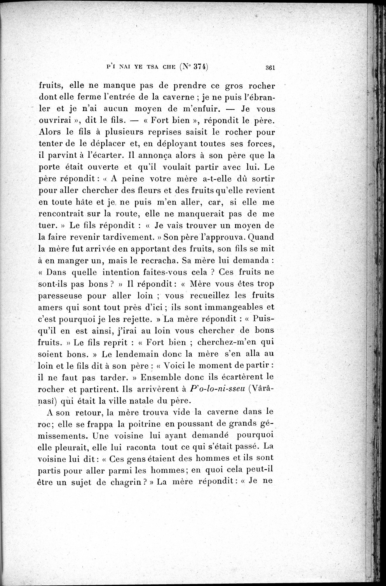 Cinq Cents Contes et Apologues : vol.2 / 375 ページ（白黒高解像度画像）
