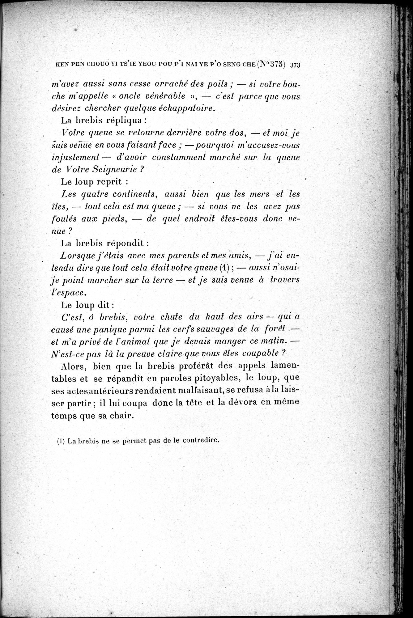 Cinq Cents Contes et Apologues : vol.2 / 387 ページ（白黒高解像度画像）
