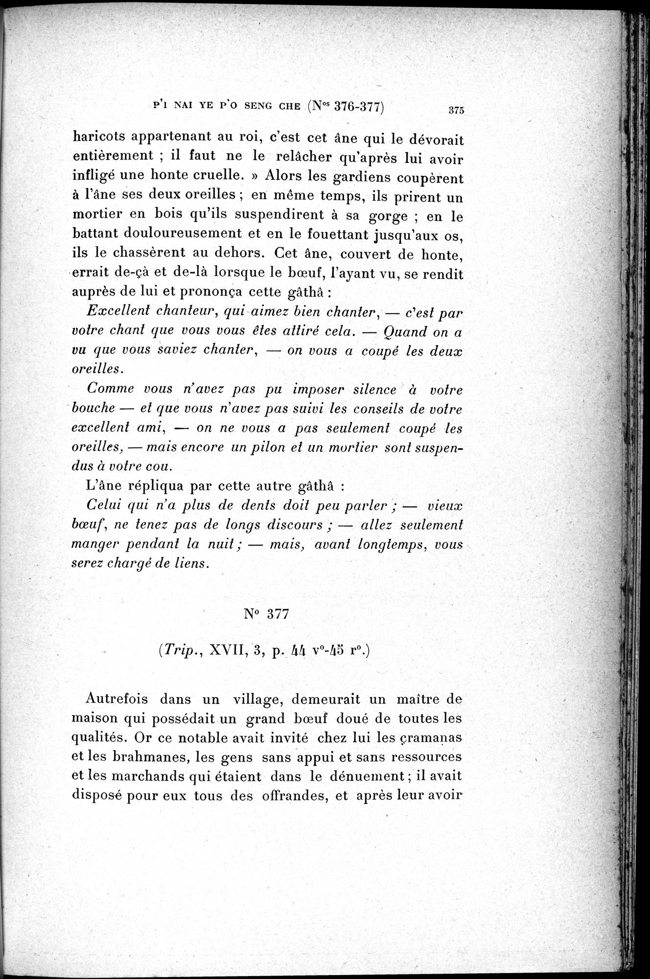 Cinq Cents Contes et Apologues : vol.2 / 389 ページ（白黒高解像度画像）