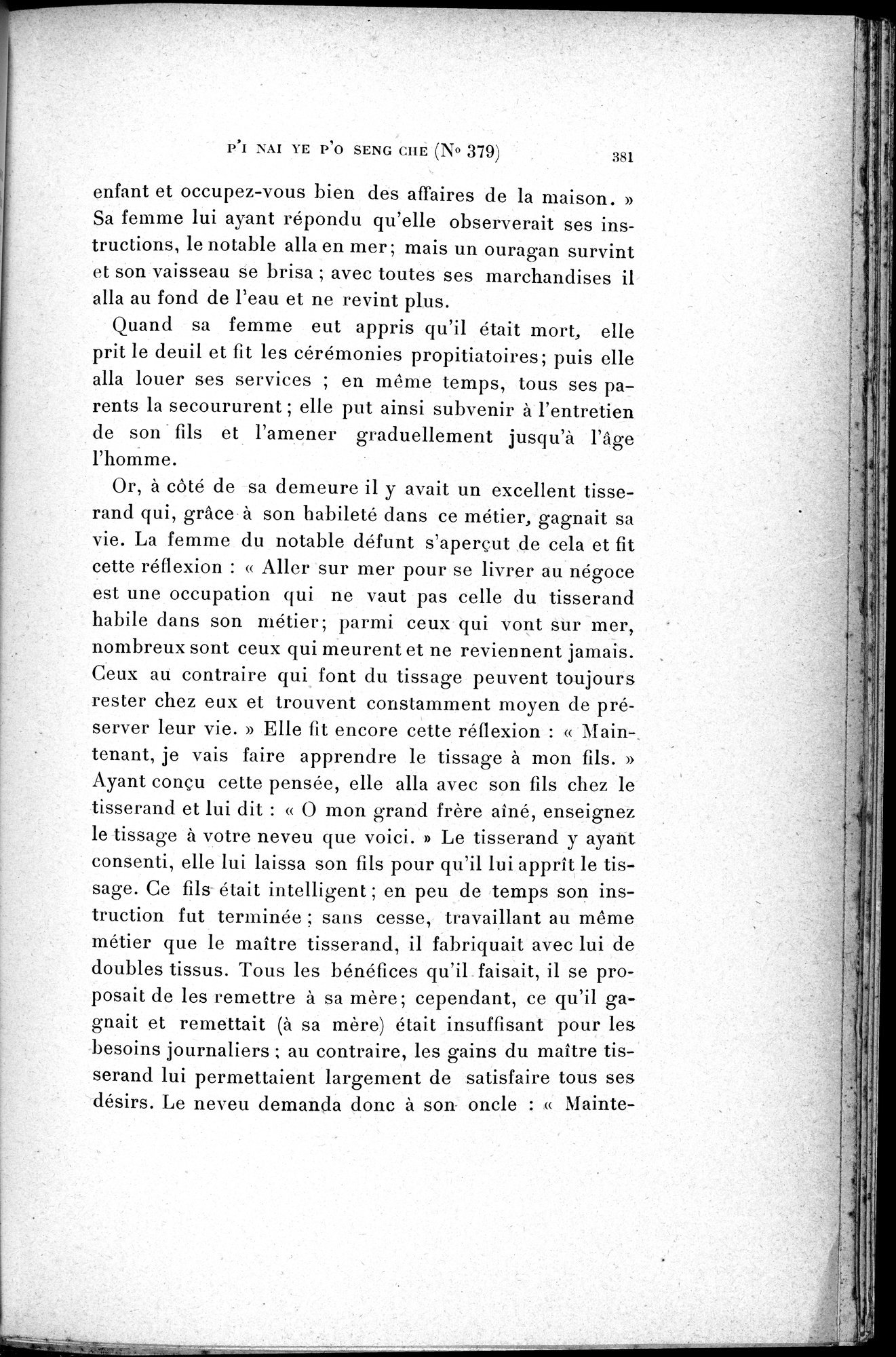 Cinq Cents Contes et Apologues : vol.2 / 395 ページ（白黒高解像度画像）