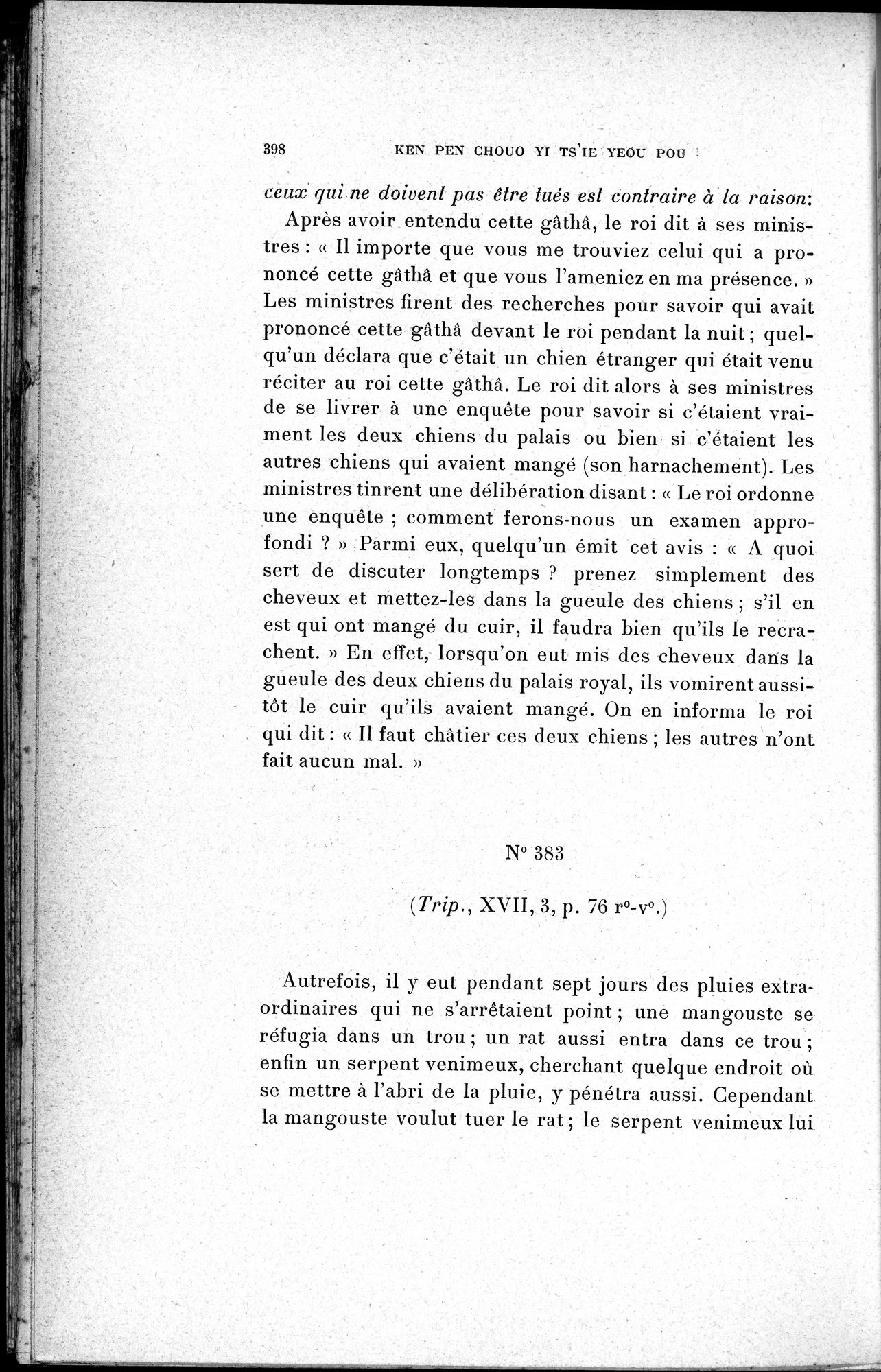 Cinq Cents Contes et Apologues : vol.2 / 412 ページ（白黒高解像度画像）