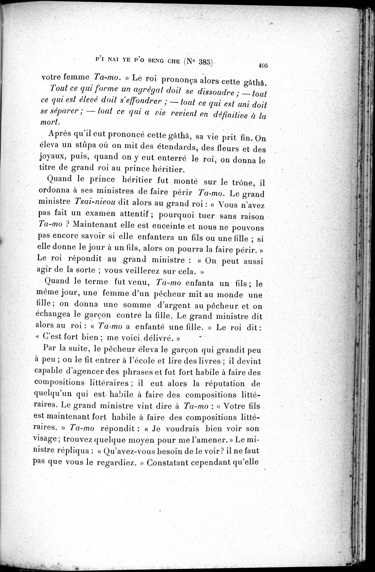 Cinq Cents Contes et Apologues : vol.2 / Page 419 (Grayscale High Resolution Image)