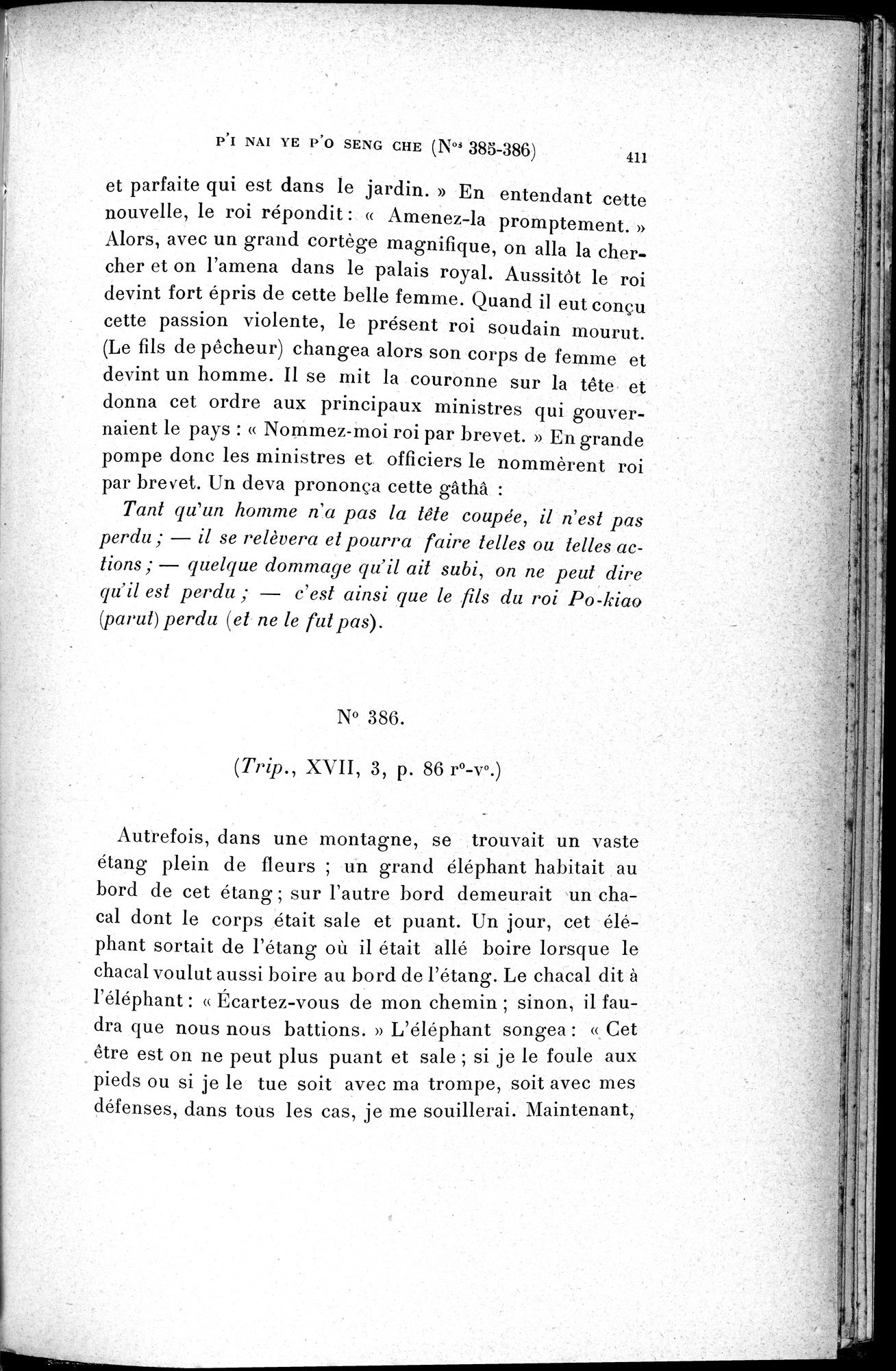 Cinq Cents Contes et Apologues : vol.2 / 425 ページ（白黒高解像度画像）