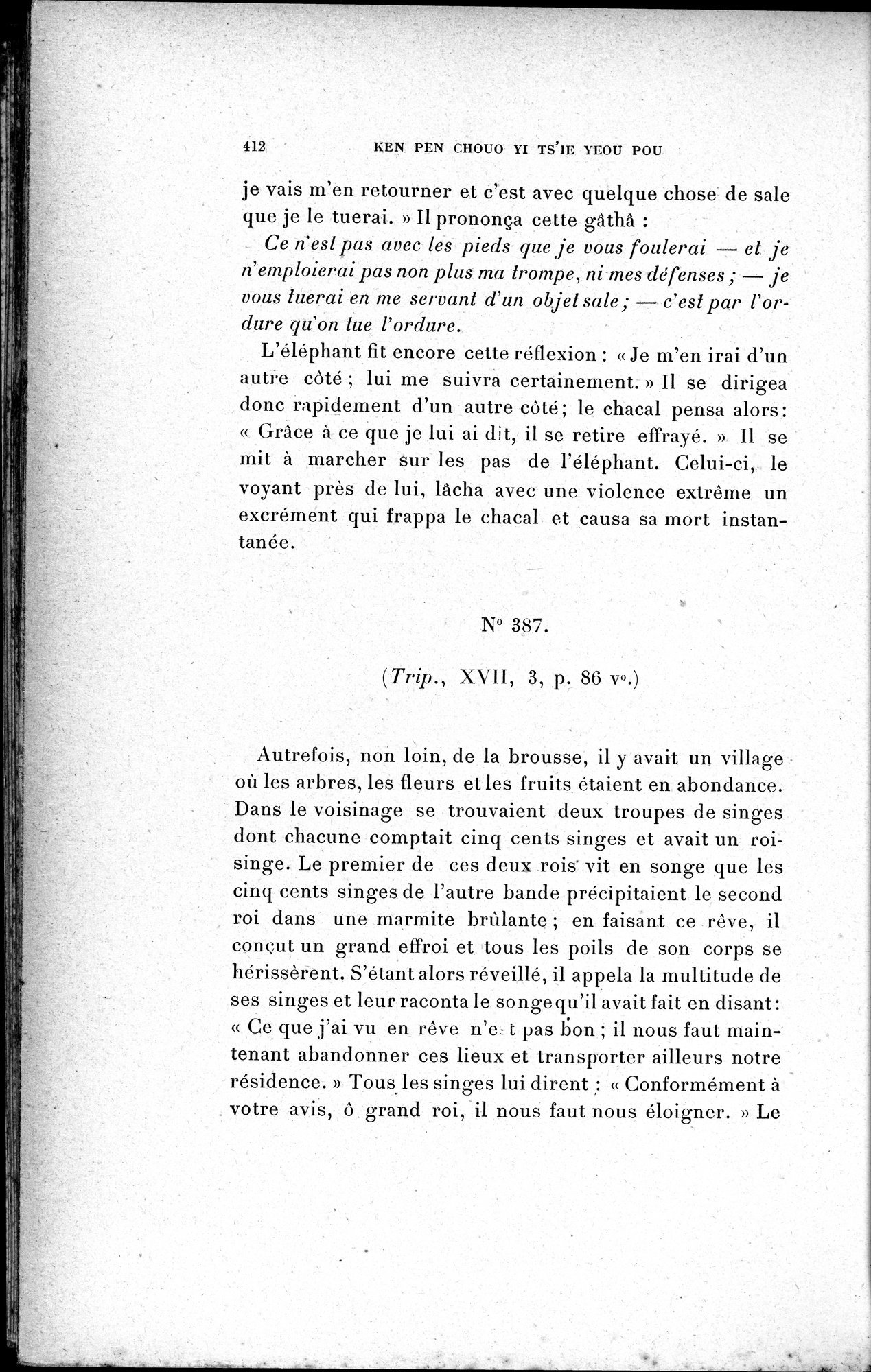 Cinq Cents Contes et Apologues : vol.2 / 426 ページ（白黒高解像度画像）