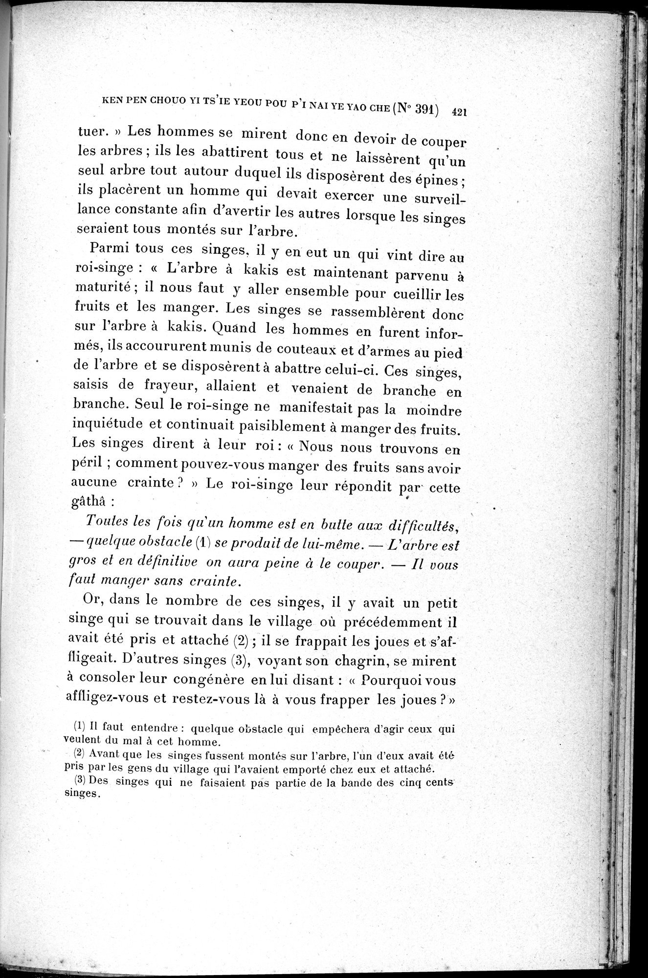 Cinq Cents Contes et Apologues : vol.2 / 435 ページ（白黒高解像度画像）