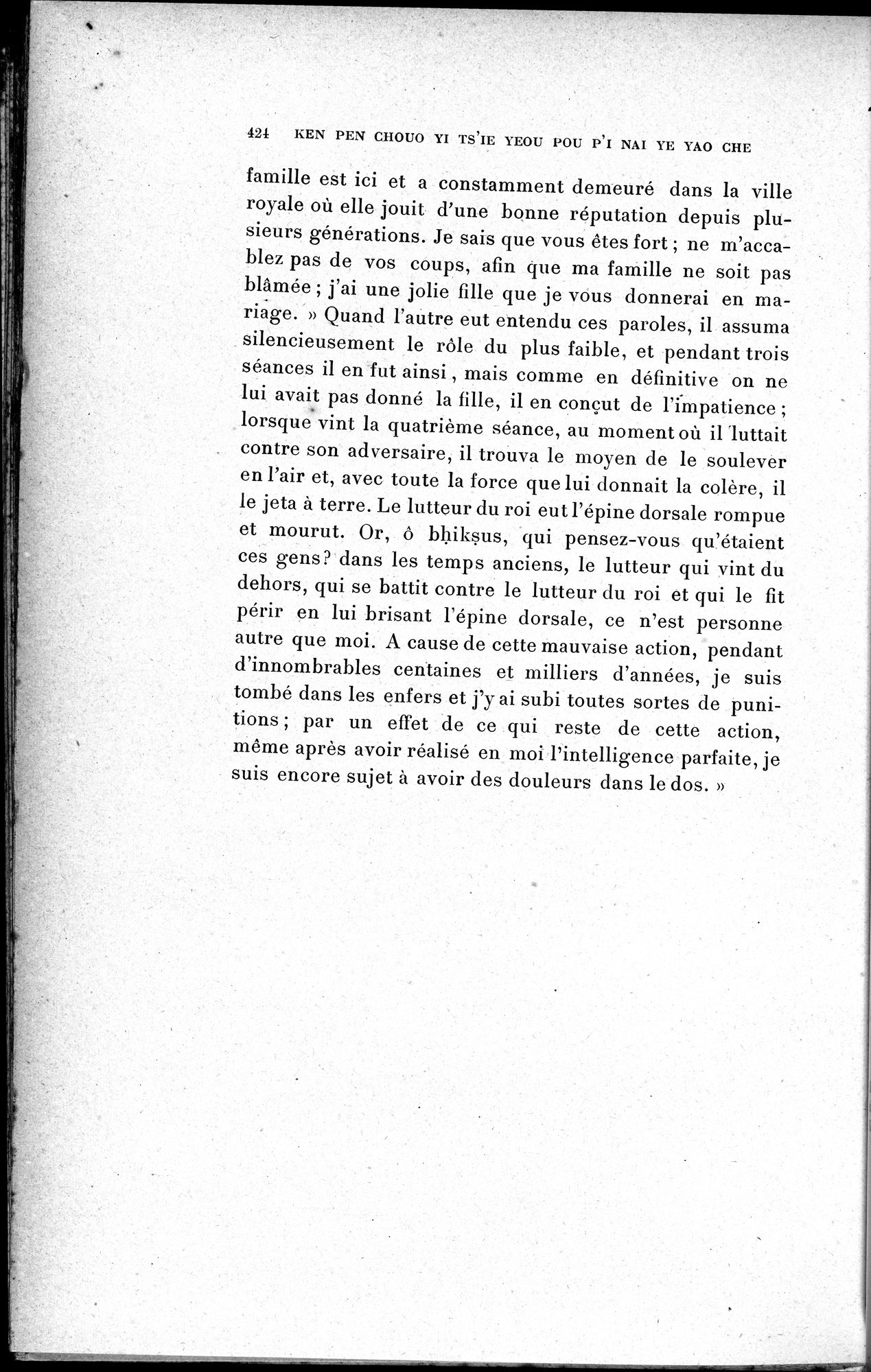 Cinq Cents Contes et Apologues : vol.2 / 438 ページ（白黒高解像度画像）