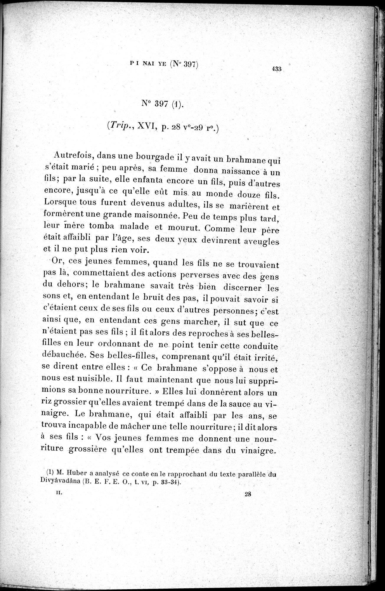 Cinq Cents Contes et Apologues : vol.2 / 447 ページ（白黒高解像度画像）