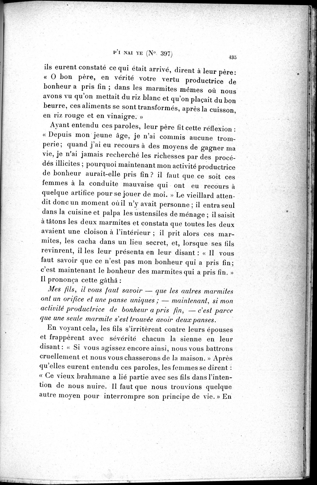 Cinq Cents Contes et Apologues : vol.2 / 449 ページ（白黒高解像度画像）